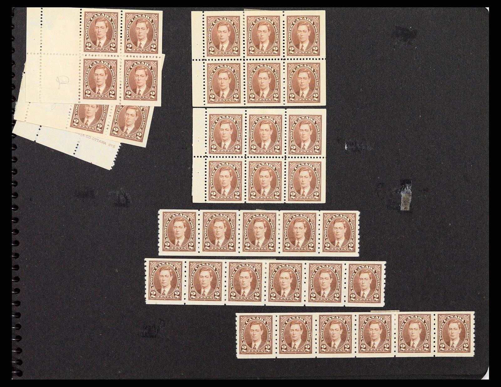 37243 067 - Postzegelverzameling 37243 Canada 1868-1955.