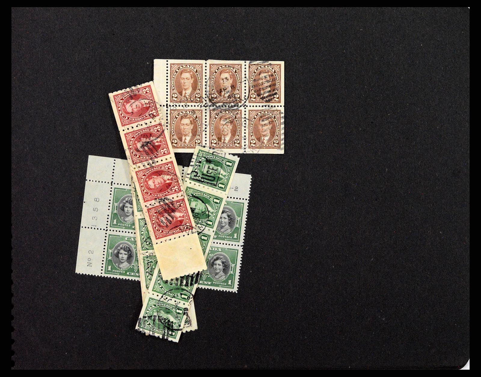 37243 068 - Postzegelverzameling 37243 Canada 1868-1955.