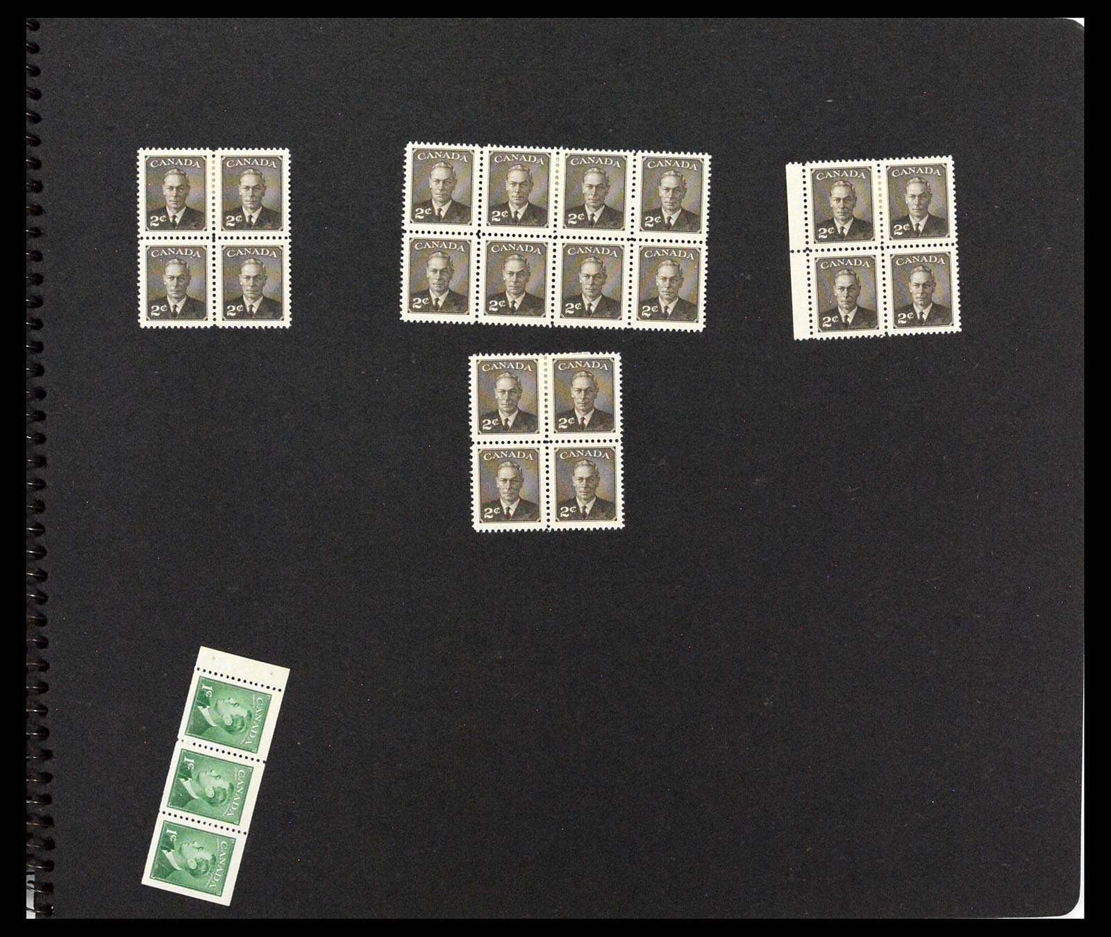 37243 080 - Postzegelverzameling 37243 Canada 1868-1955.