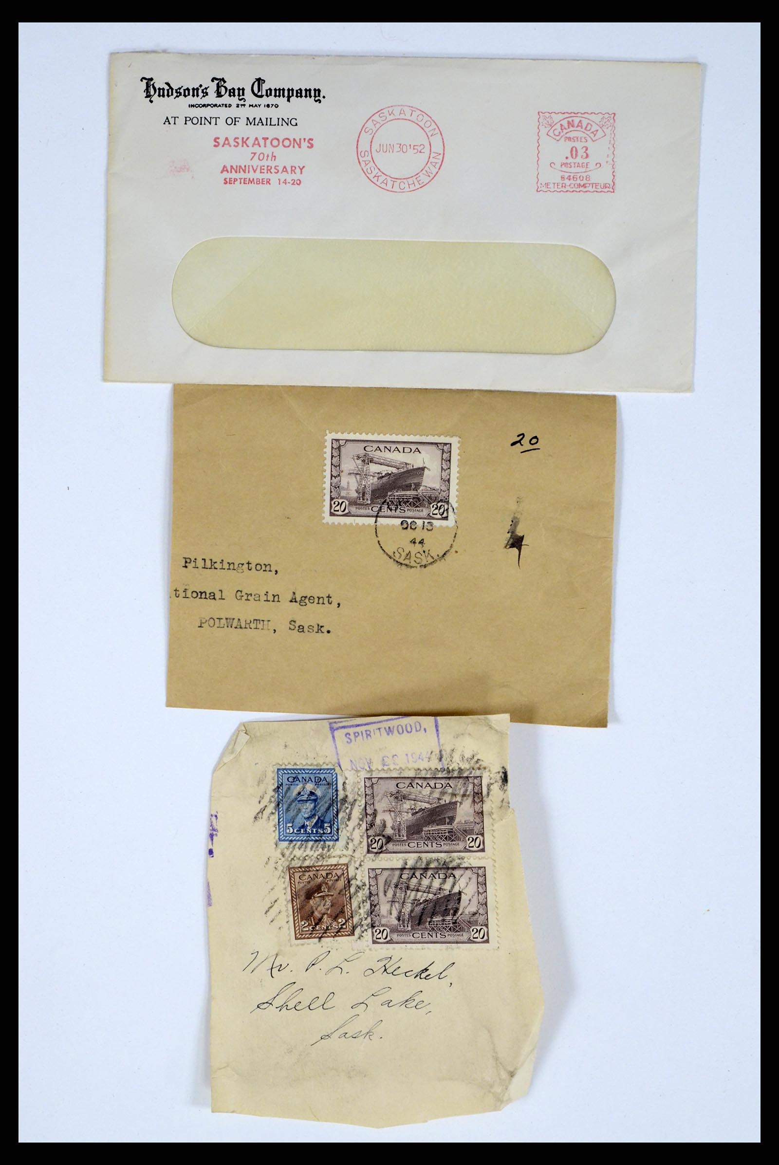 37243 383 - Postzegelverzameling 37243 Canada 1868-1955.