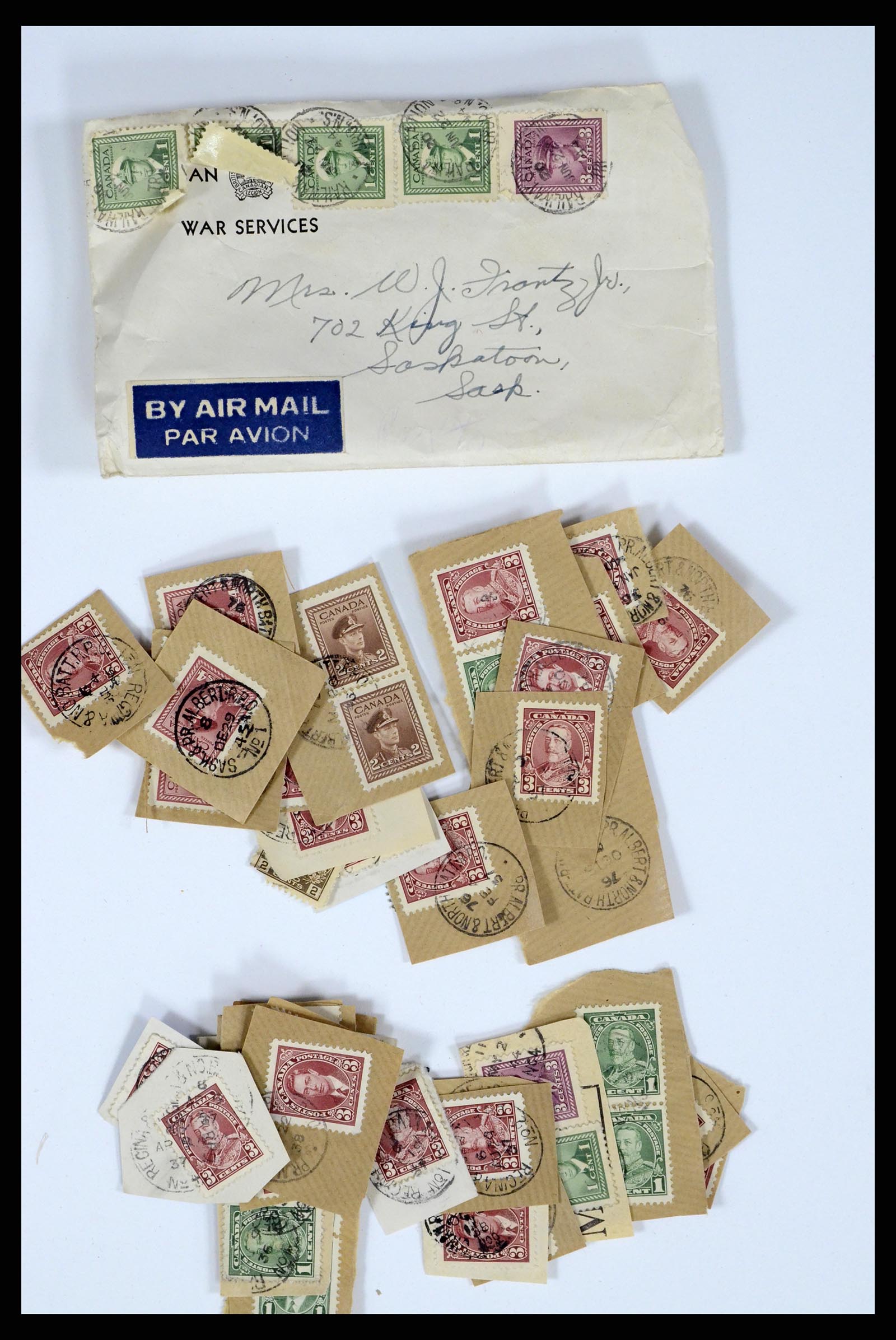 37243 389 - Postzegelverzameling 37243 Canada 1868-1955.