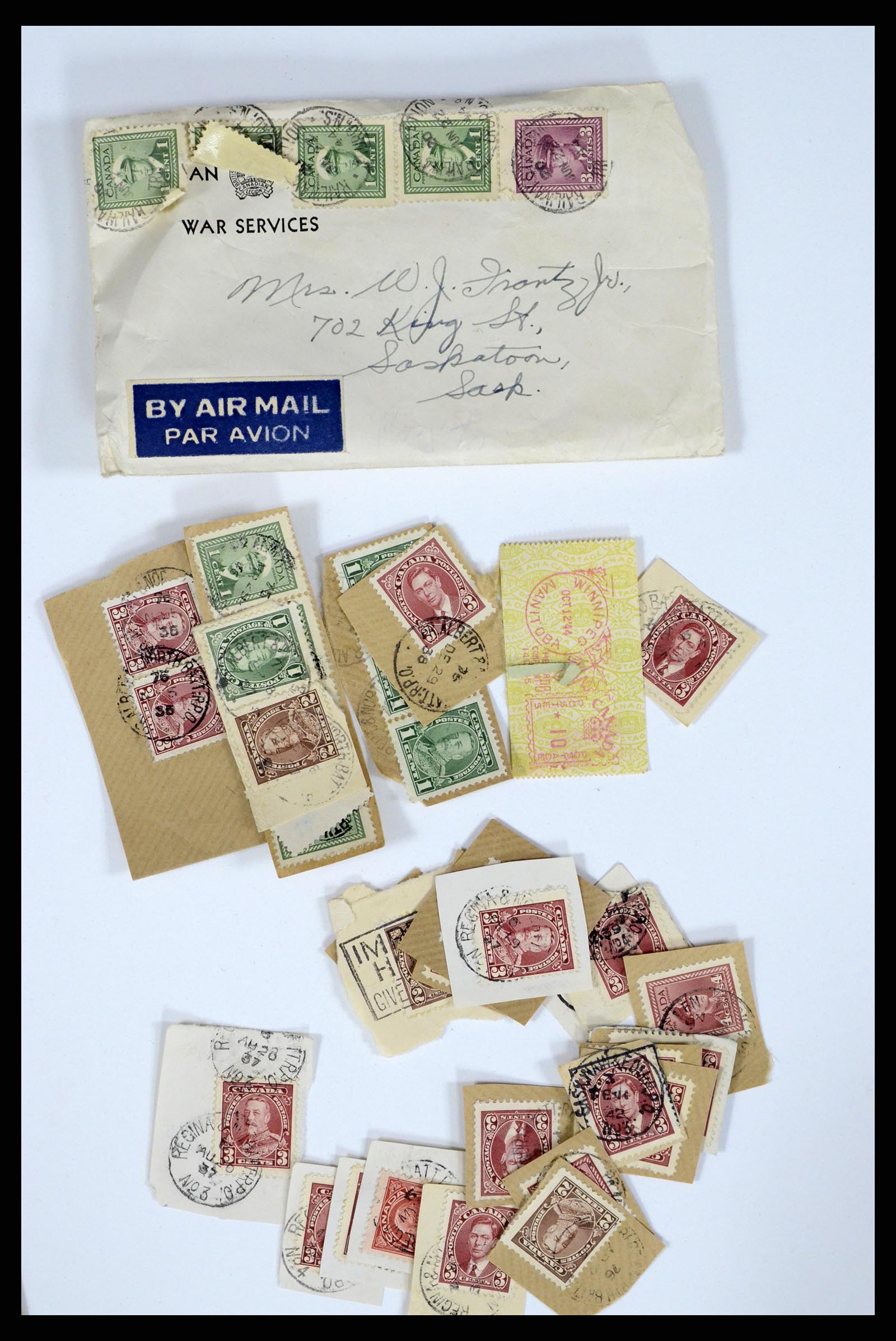 37243 391 - Postzegelverzameling 37243 Canada 1868-1955.