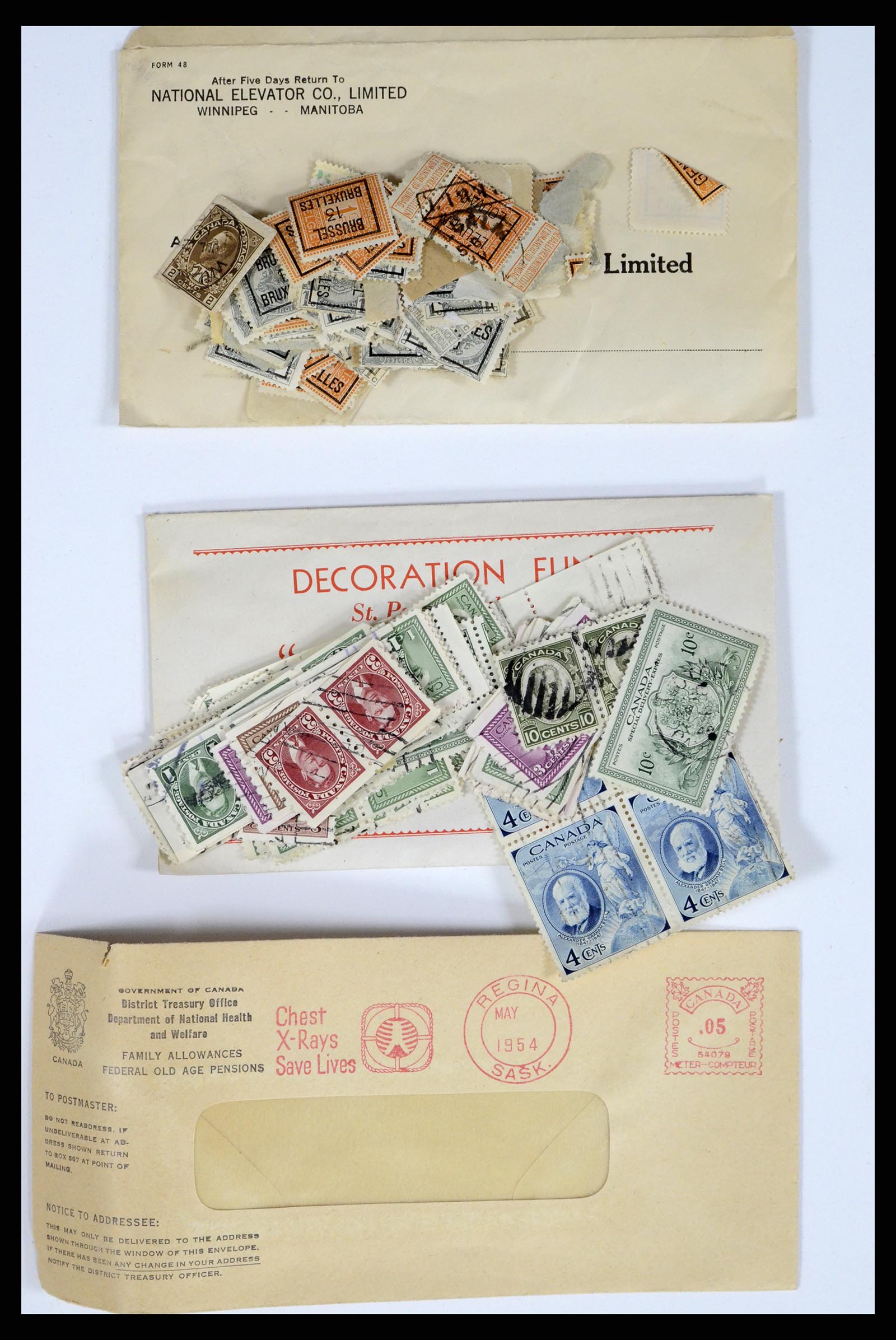 37243 400 - Postzegelverzameling 37243 Canada 1868-1955.