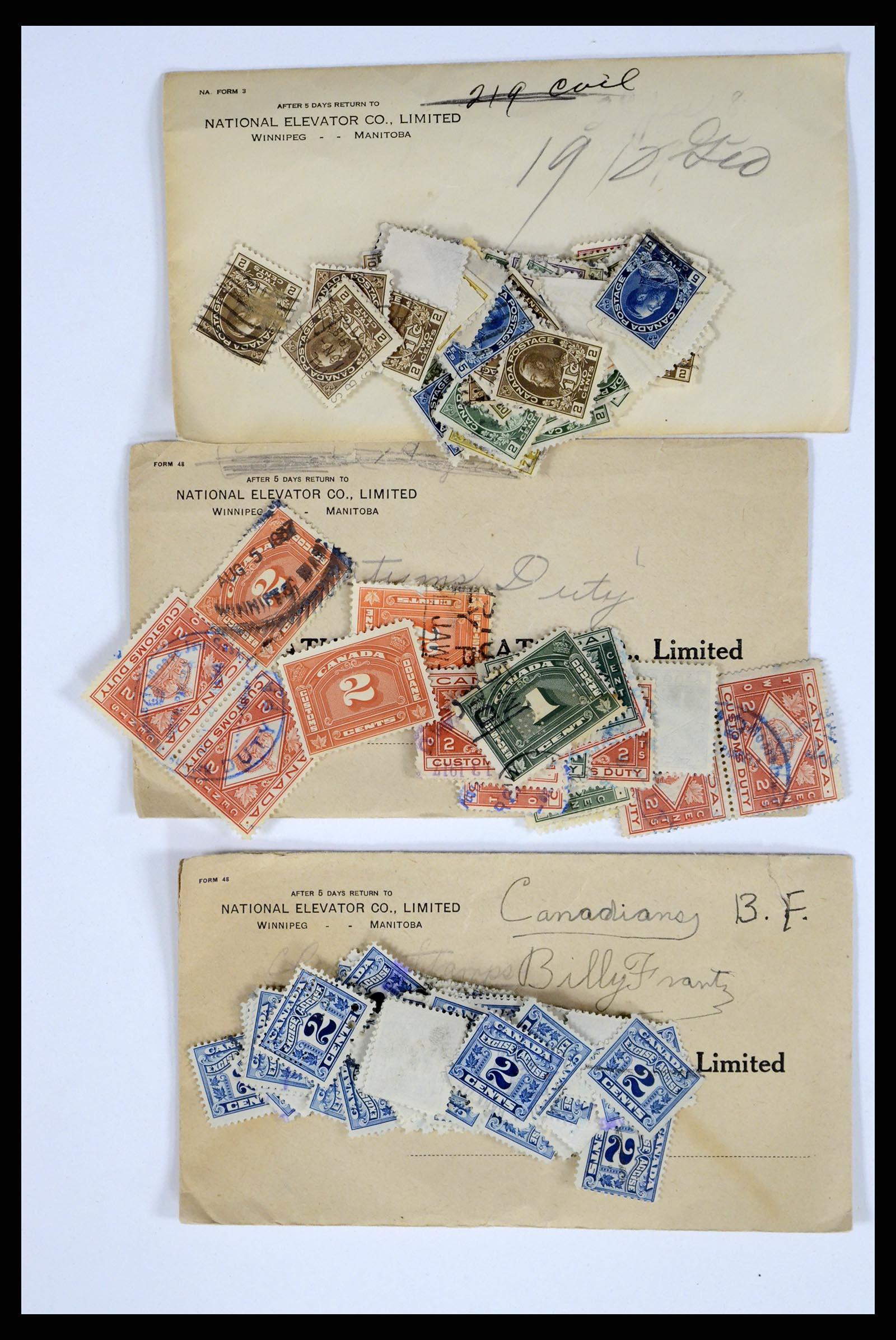 37243 404 - Postzegelverzameling 37243 Canada 1868-1955.