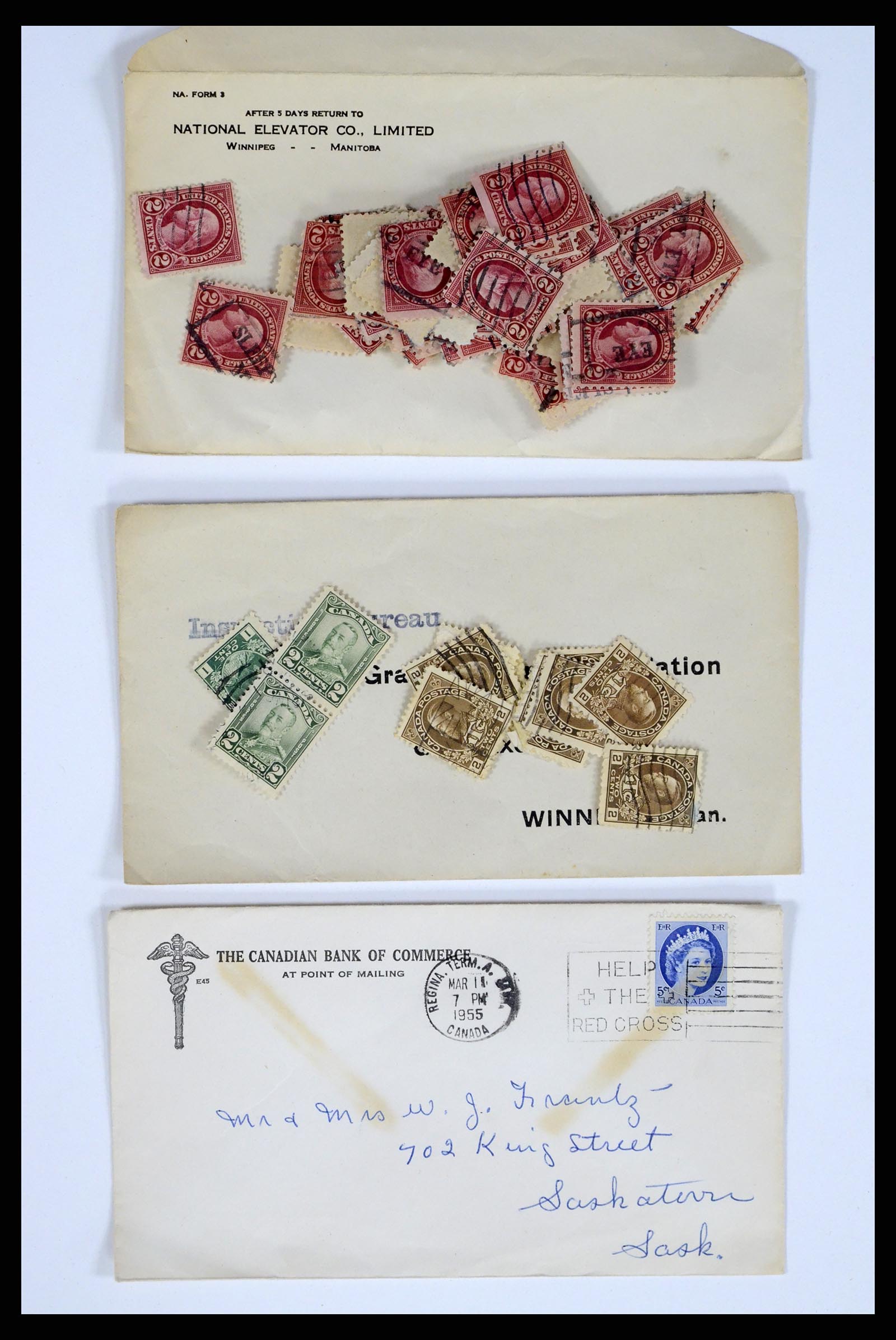 37243 405 - Postzegelverzameling 37243 Canada 1868-1955.