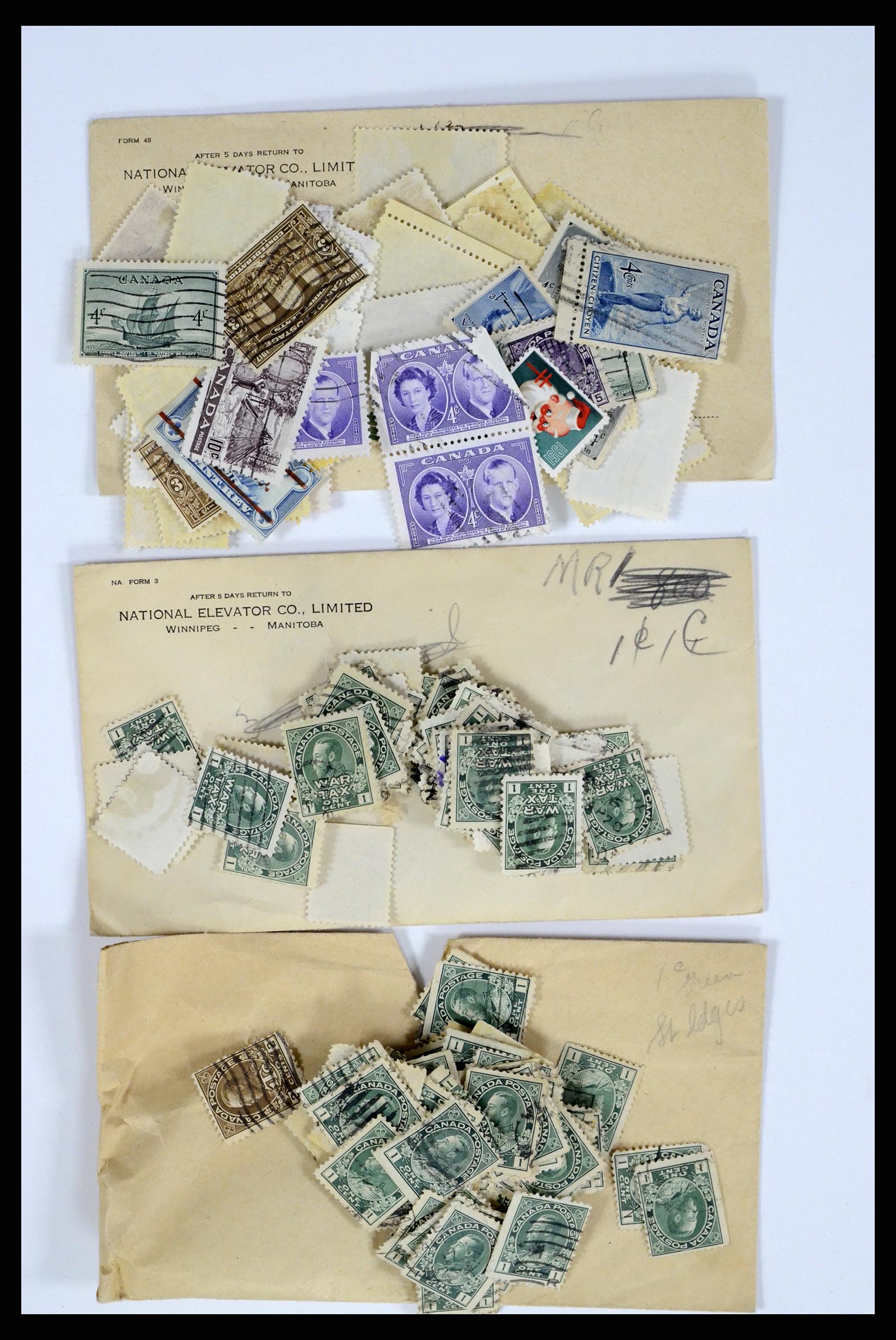 37243 408 - Postzegelverzameling 37243 Canada 1868-1955.