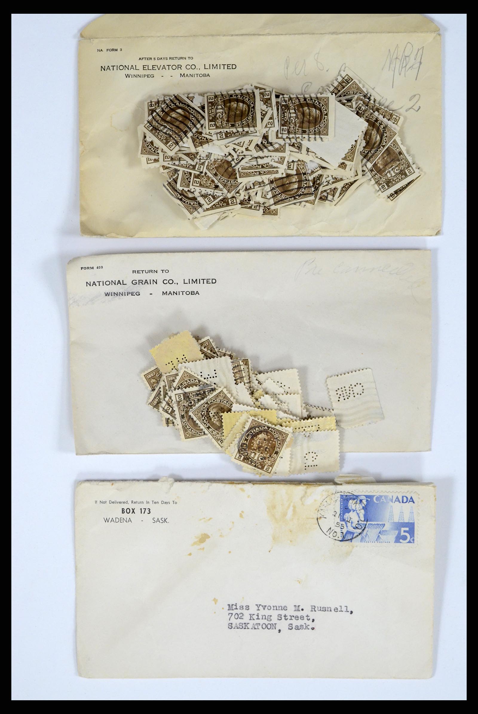 37243 410 - Postzegelverzameling 37243 Canada 1868-1955.