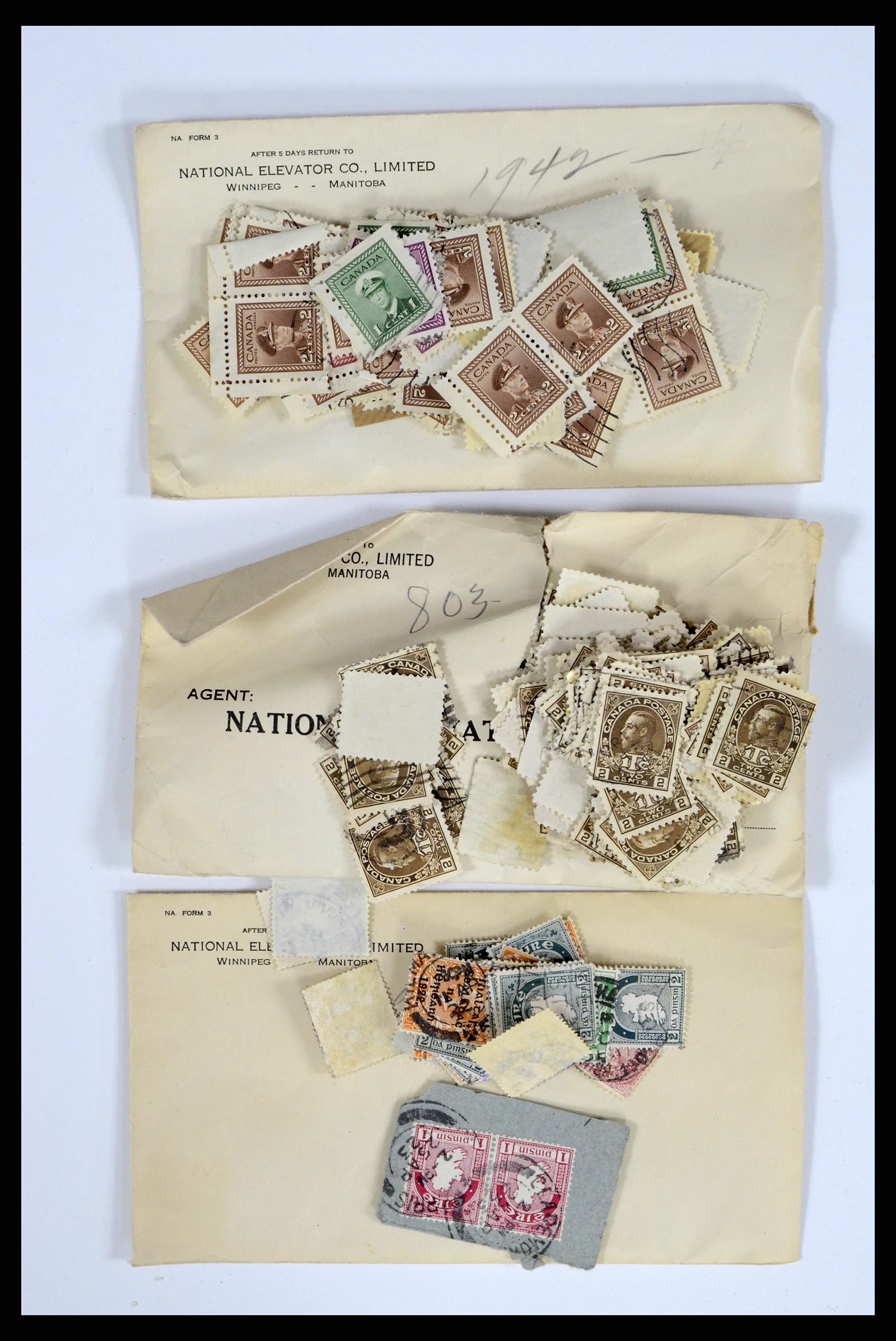 37243 412 - Postzegelverzameling 37243 Canada 1868-1955.
