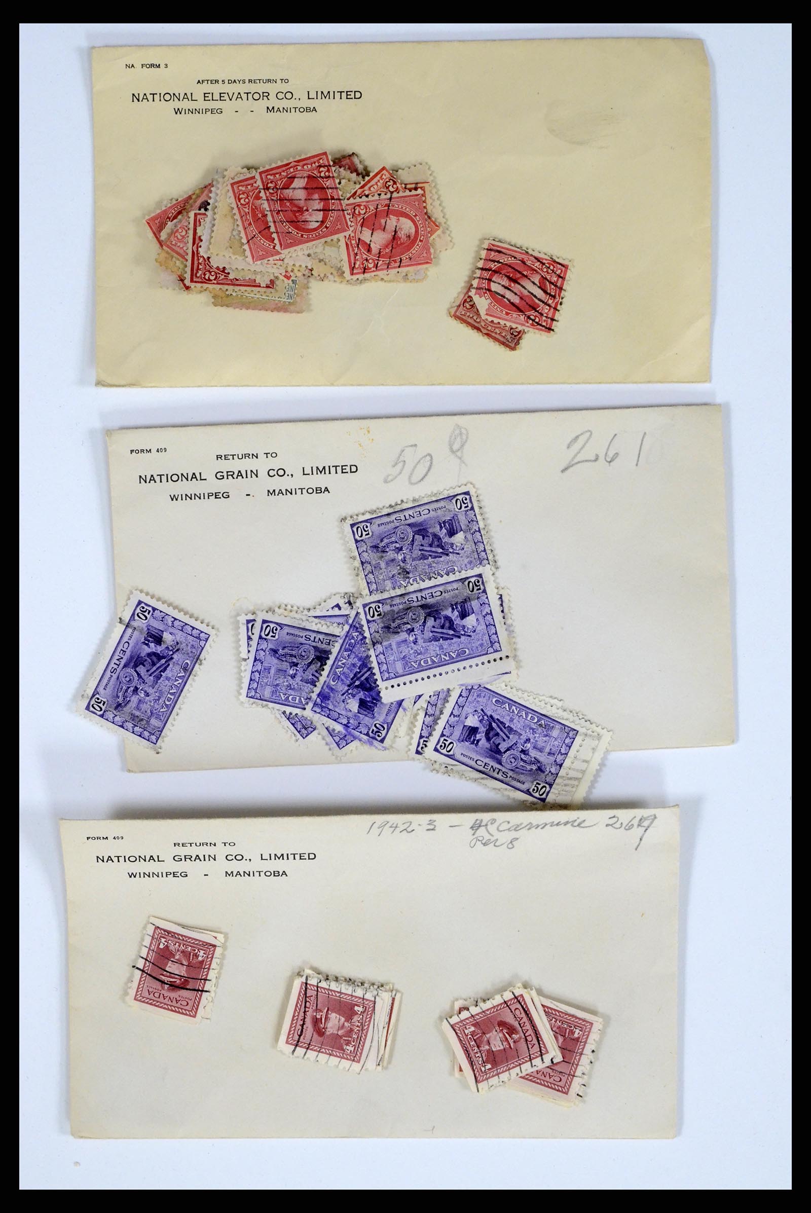 37243 413 - Postzegelverzameling 37243 Canada 1868-1955.