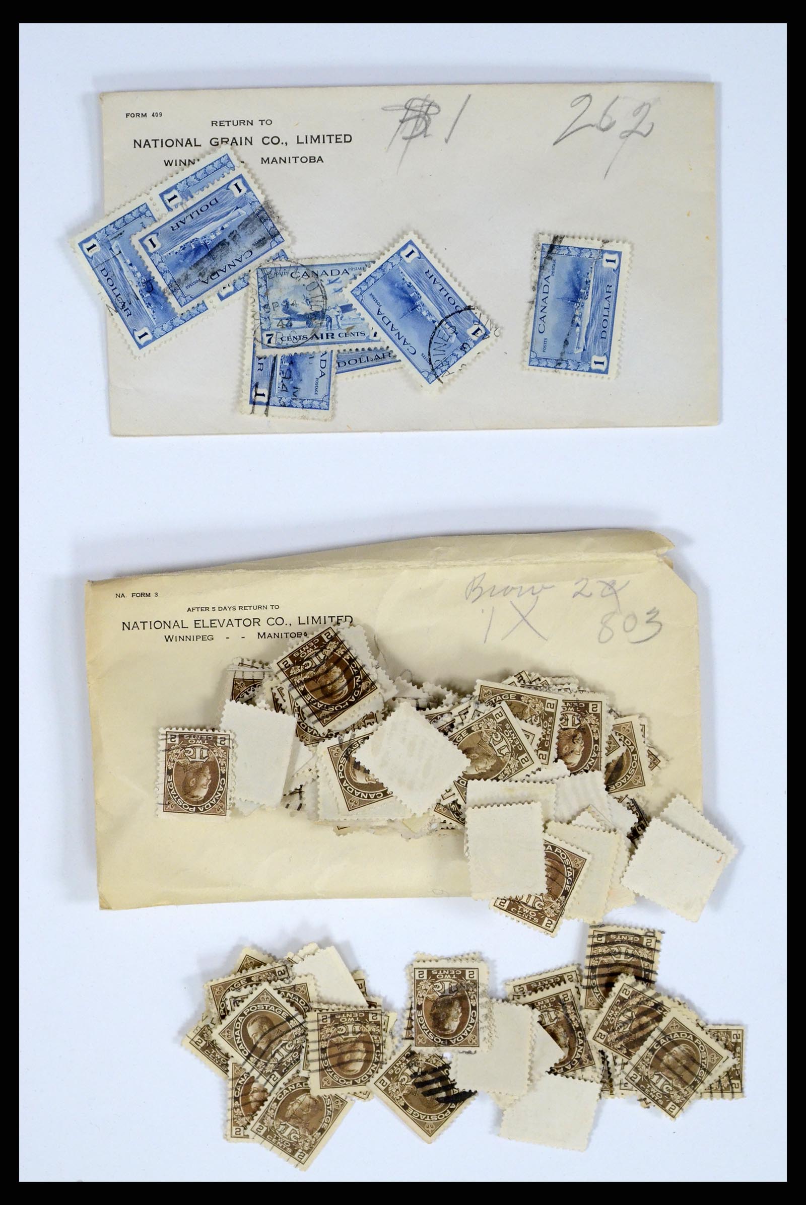 37243 414 - Postzegelverzameling 37243 Canada 1868-1955.