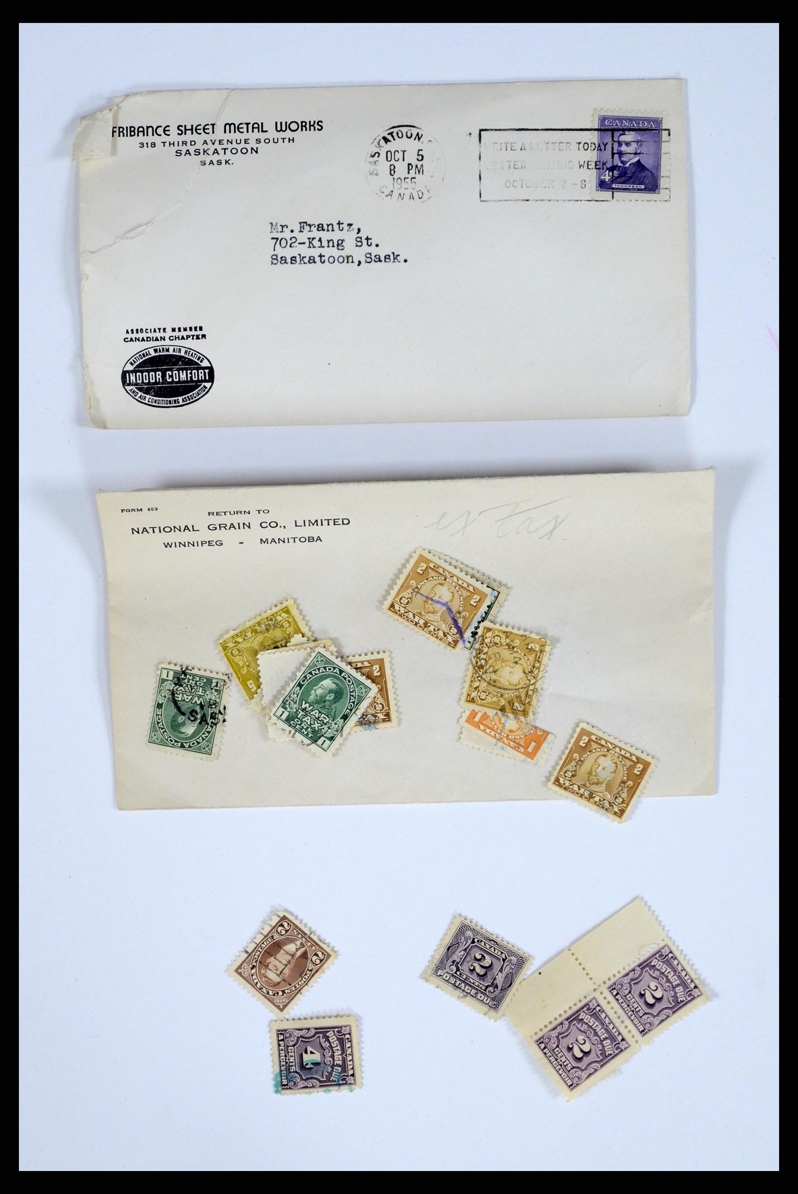 37243 417 - Postzegelverzameling 37243 Canada 1868-1955.