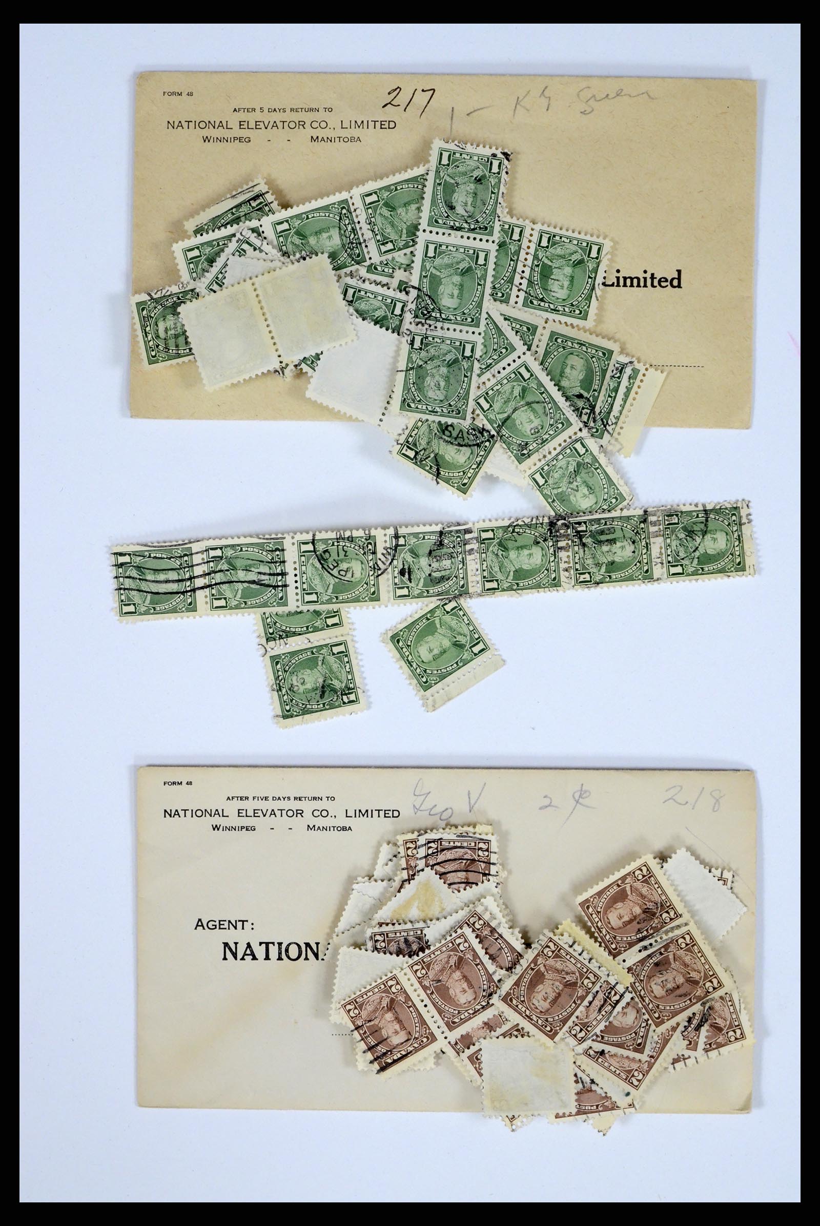 37243 422 - Postzegelverzameling 37243 Canada 1868-1955.
