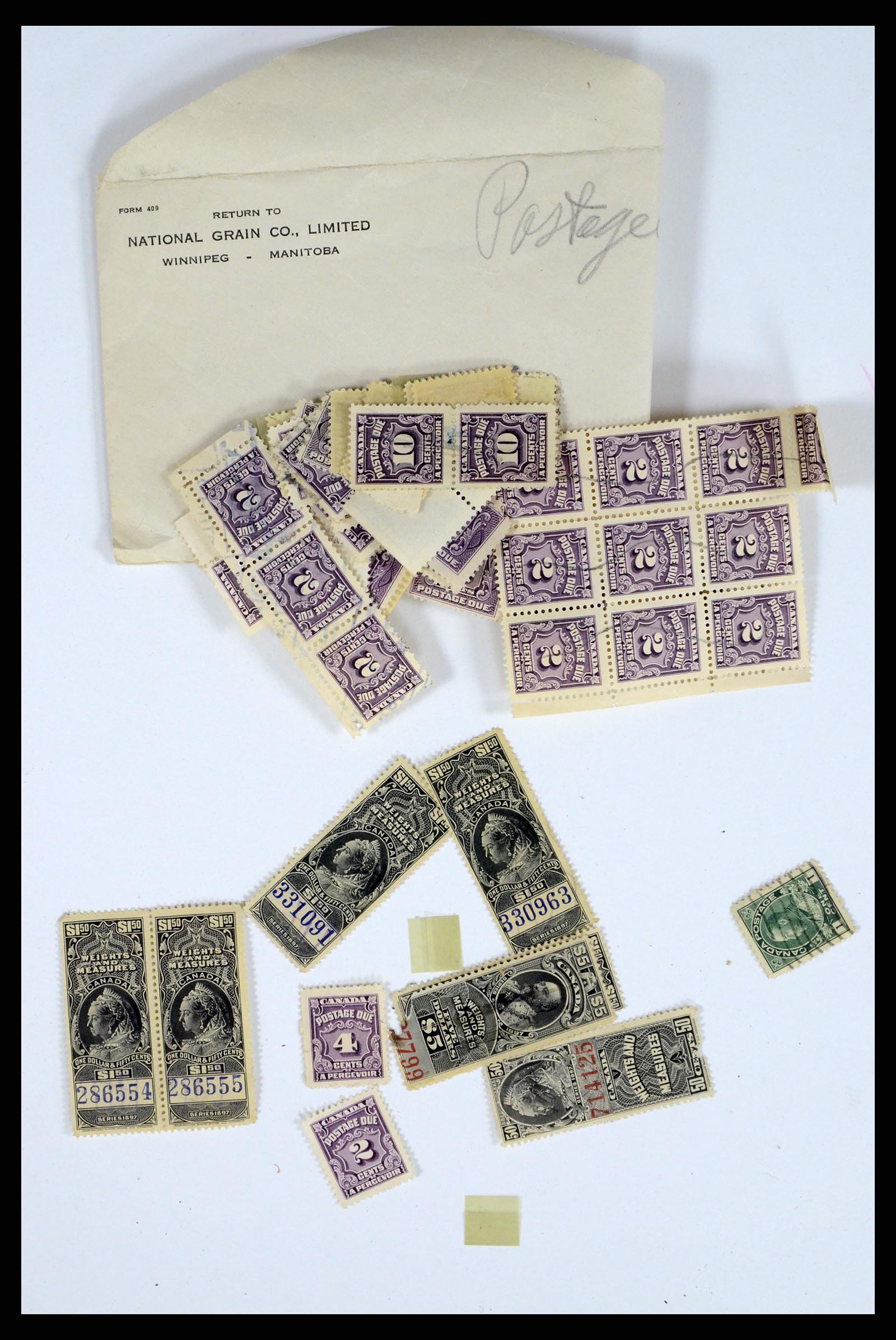 37243 424 - Postzegelverzameling 37243 Canada 1868-1955.