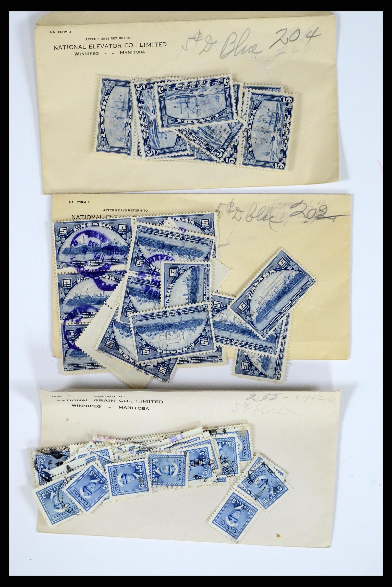 37243 425 - Postzegelverzameling 37243 Canada 1868-1955.