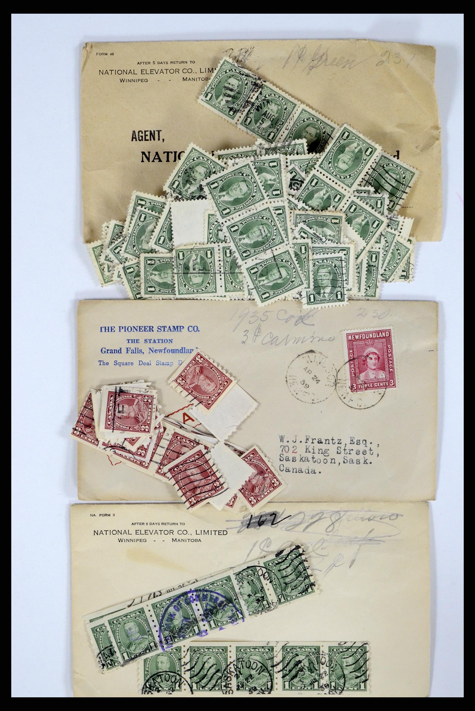 37243 428 - Postzegelverzameling 37243 Canada 1868-1955.