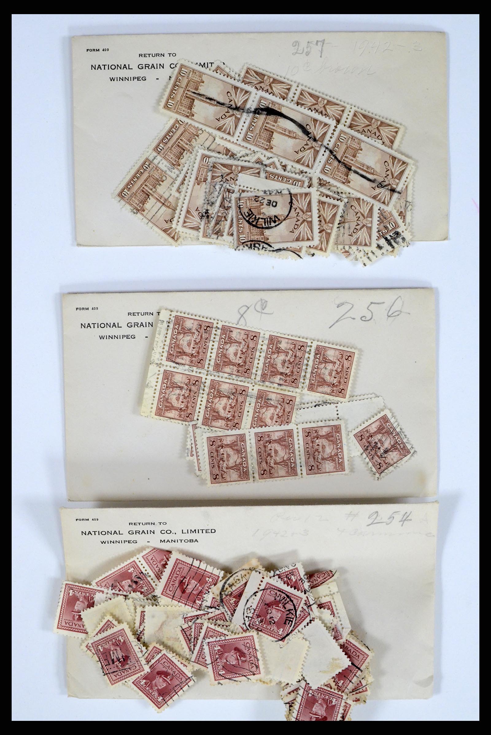 37243 432 - Postzegelverzameling 37243 Canada 1868-1955.