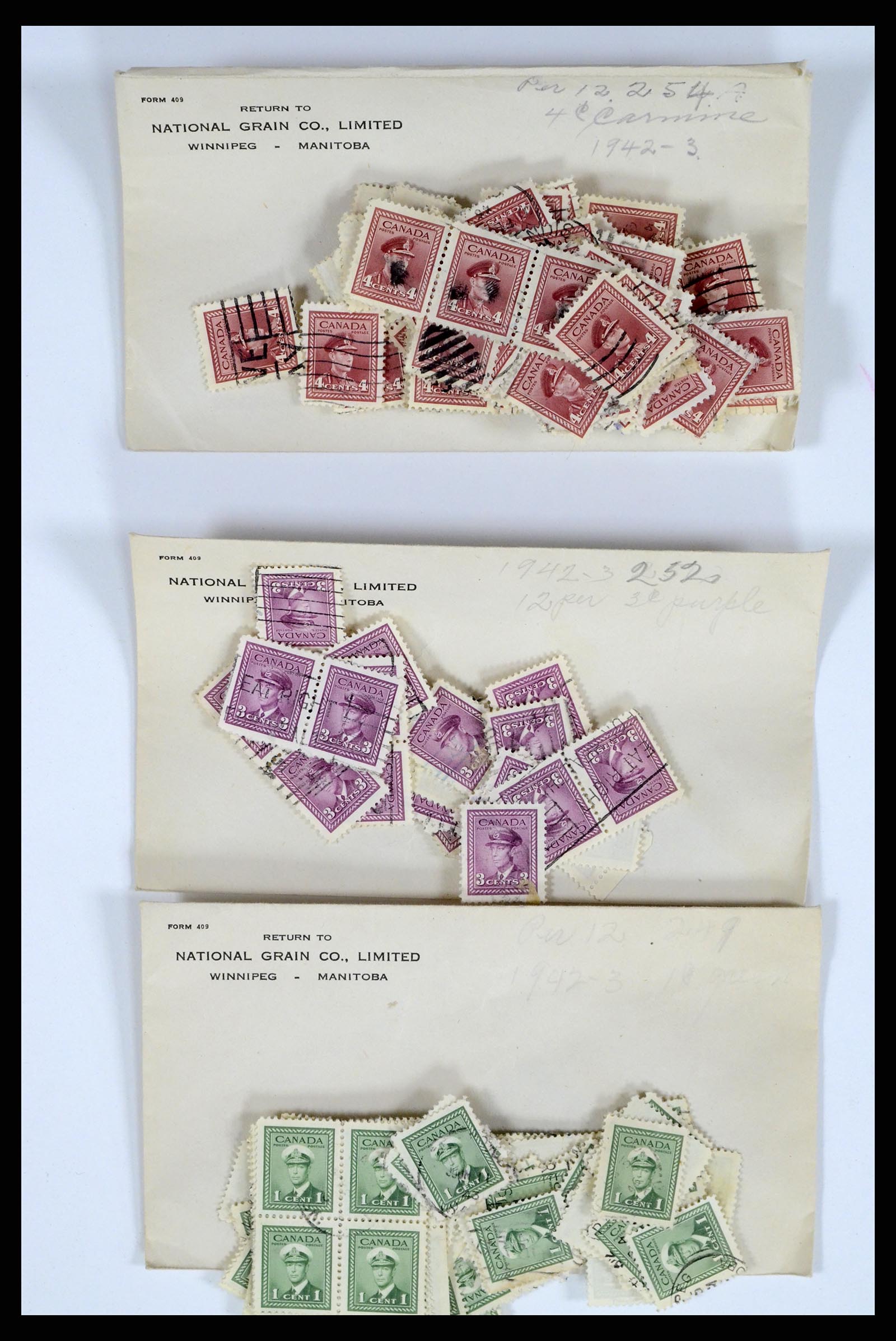 37243 433 - Postzegelverzameling 37243 Canada 1868-1955.