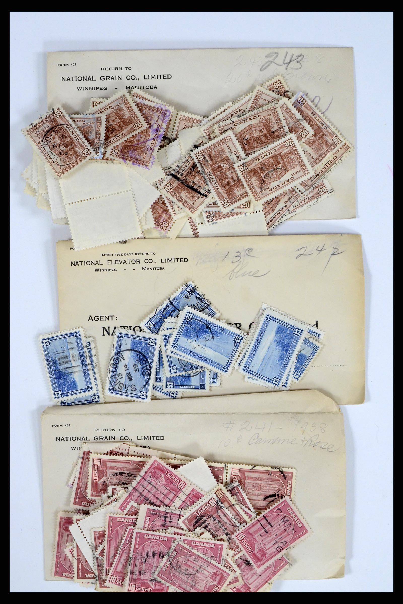 37243 436 - Postzegelverzameling 37243 Canada 1868-1955.