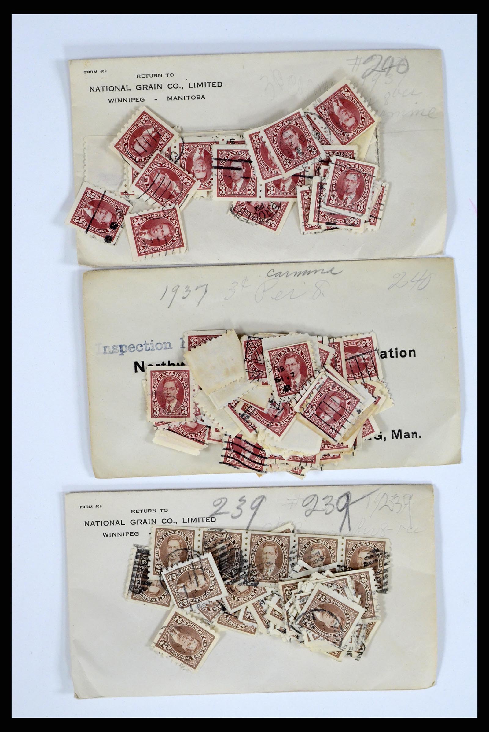 37243 437 - Postzegelverzameling 37243 Canada 1868-1955.