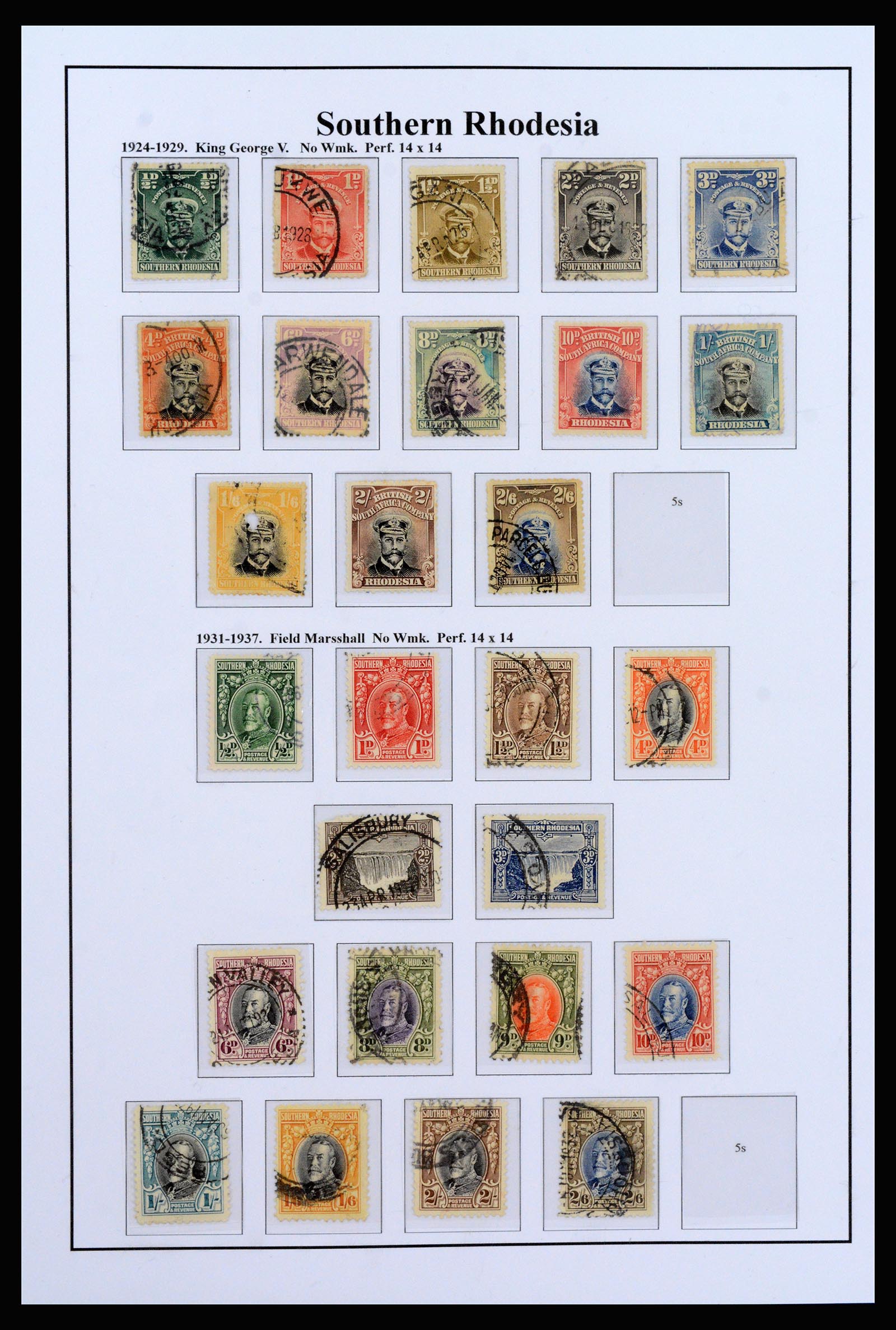 37245 007 - Postzegelverzameling 37245 Engelse koloniën 1885-1966.