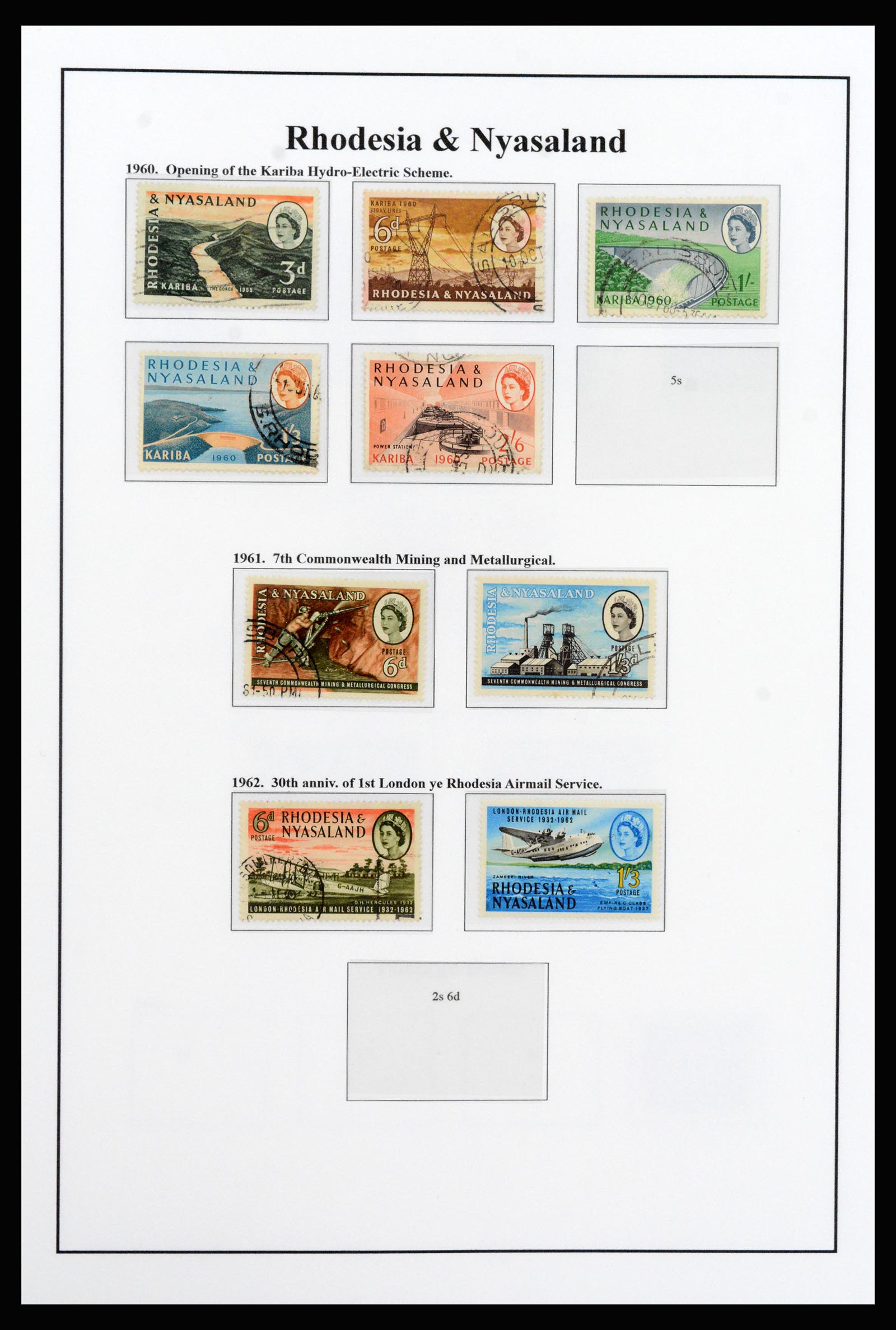 37245 016 - Postzegelverzameling 37245 Engelse koloniën 1885-1966.