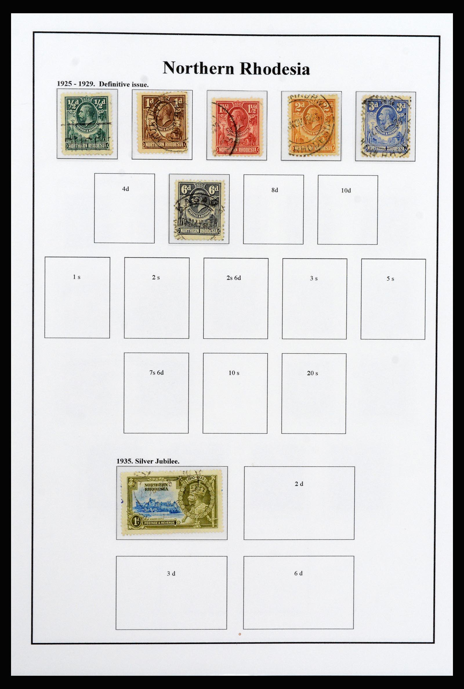 37245 018 - Postzegelverzameling 37245 Engelse koloniën 1885-1966.