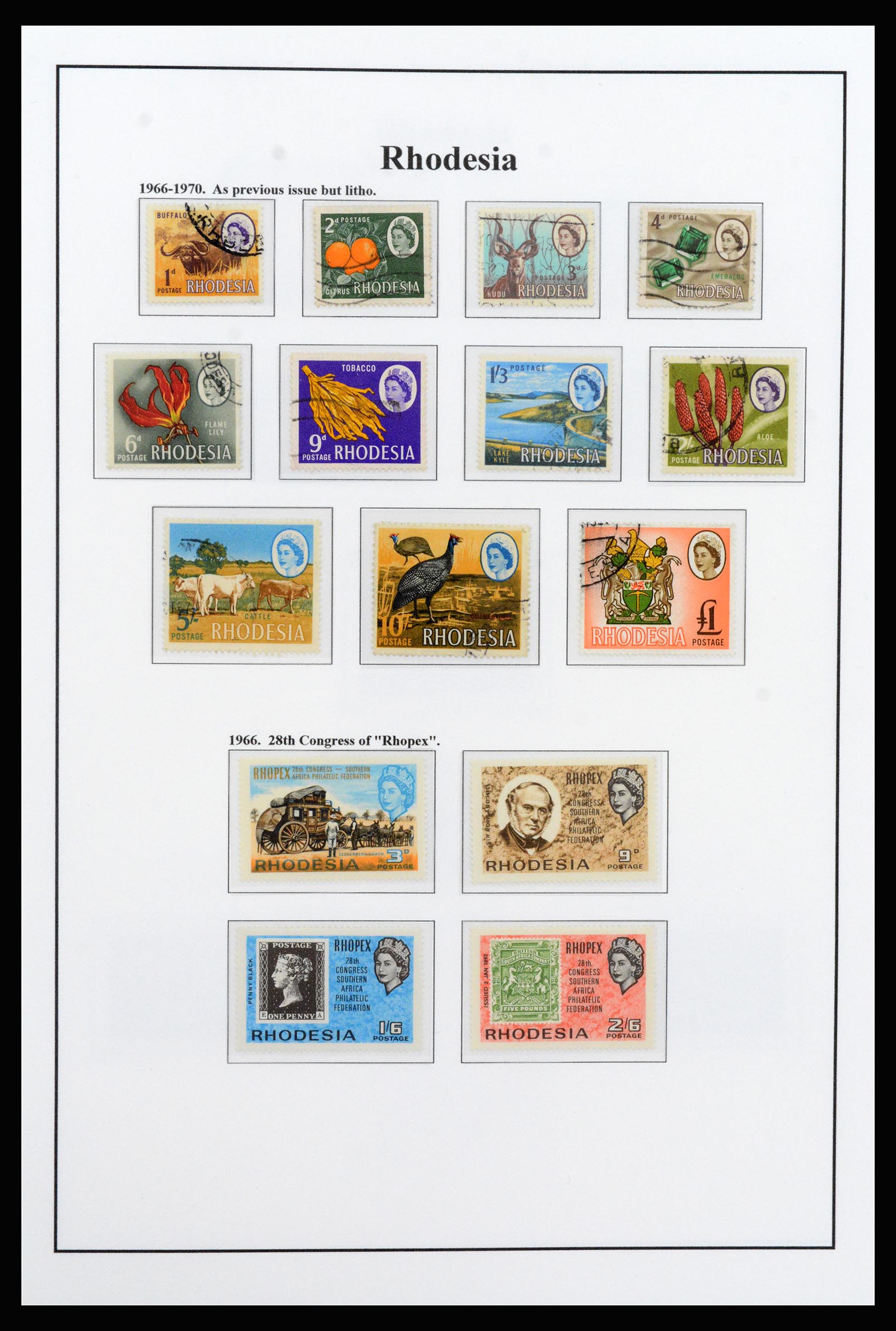 37245 026 - Postzegelverzameling 37245 Engelse koloniën 1885-1966.