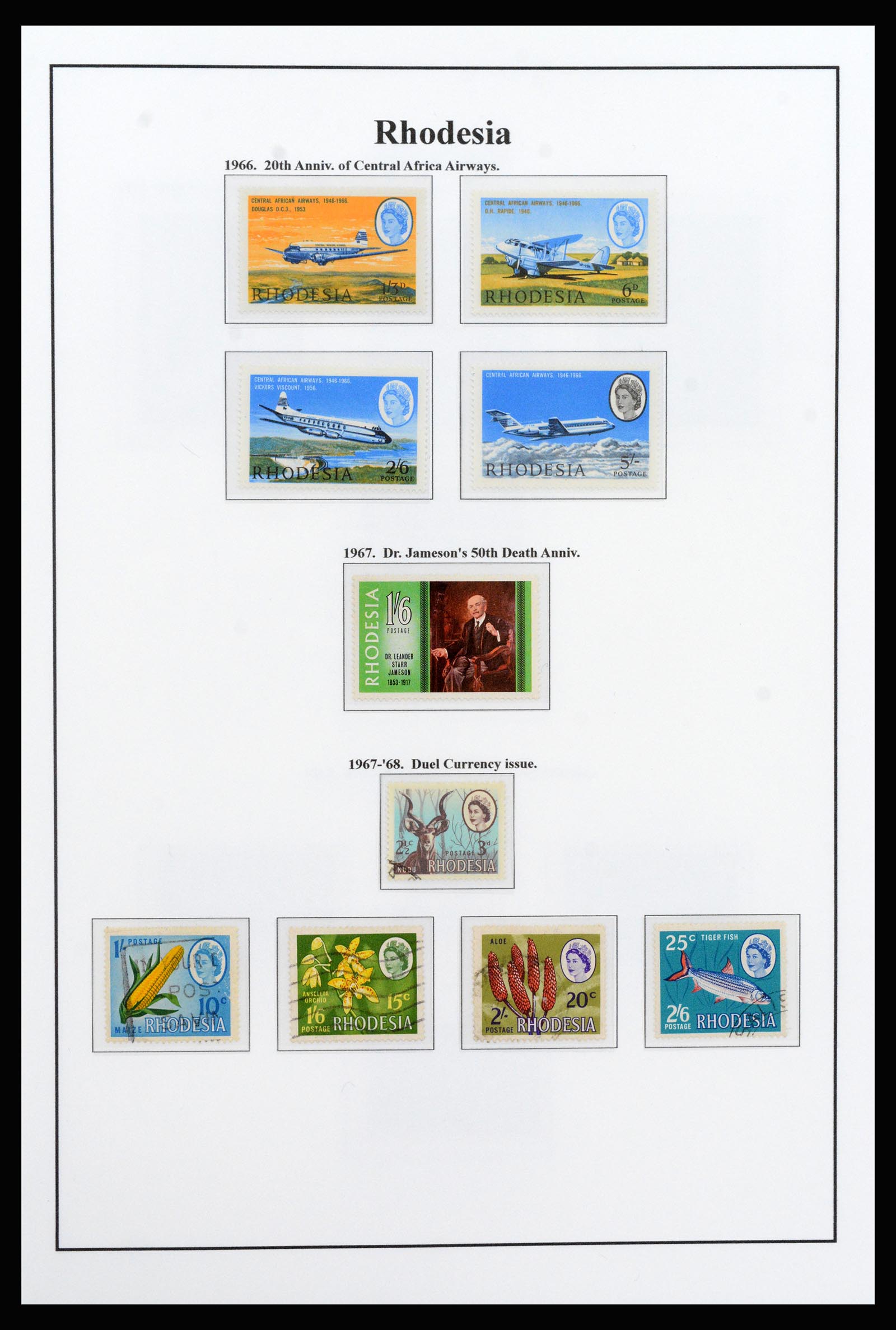 37245 027 - Postzegelverzameling 37245 Engelse koloniën 1885-1966.