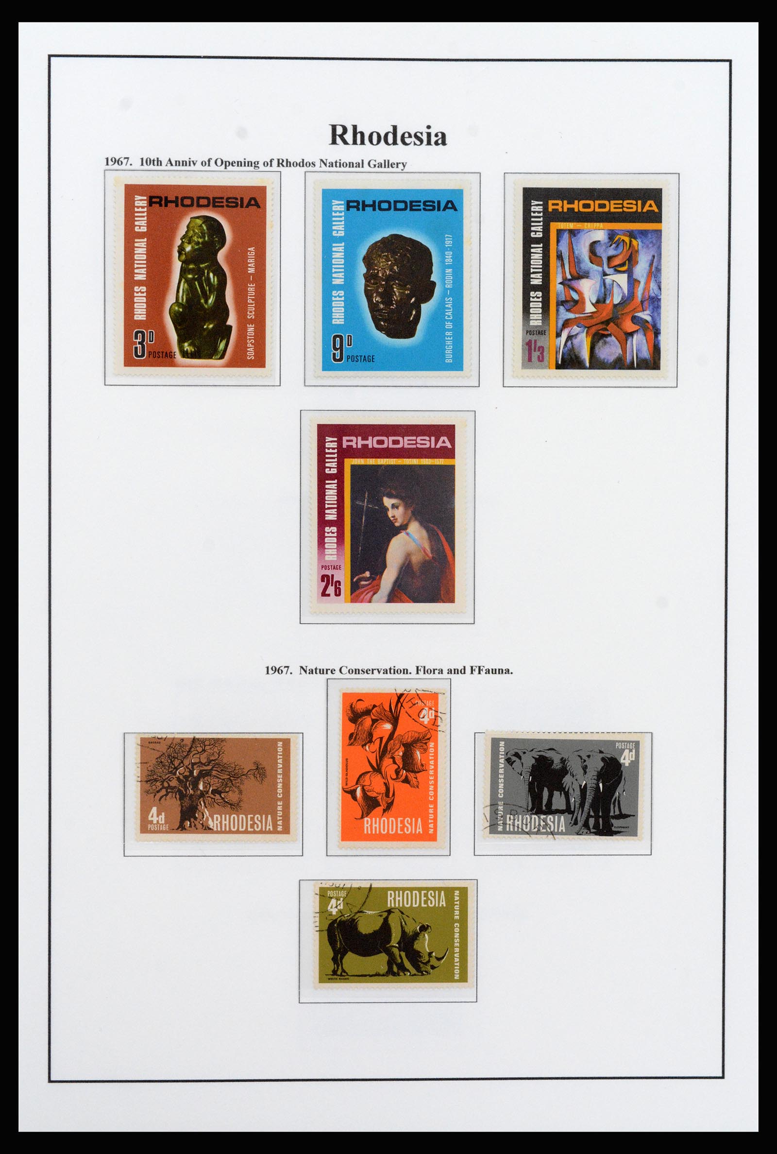 37245 028 - Postzegelverzameling 37245 Engelse koloniën 1885-1966.