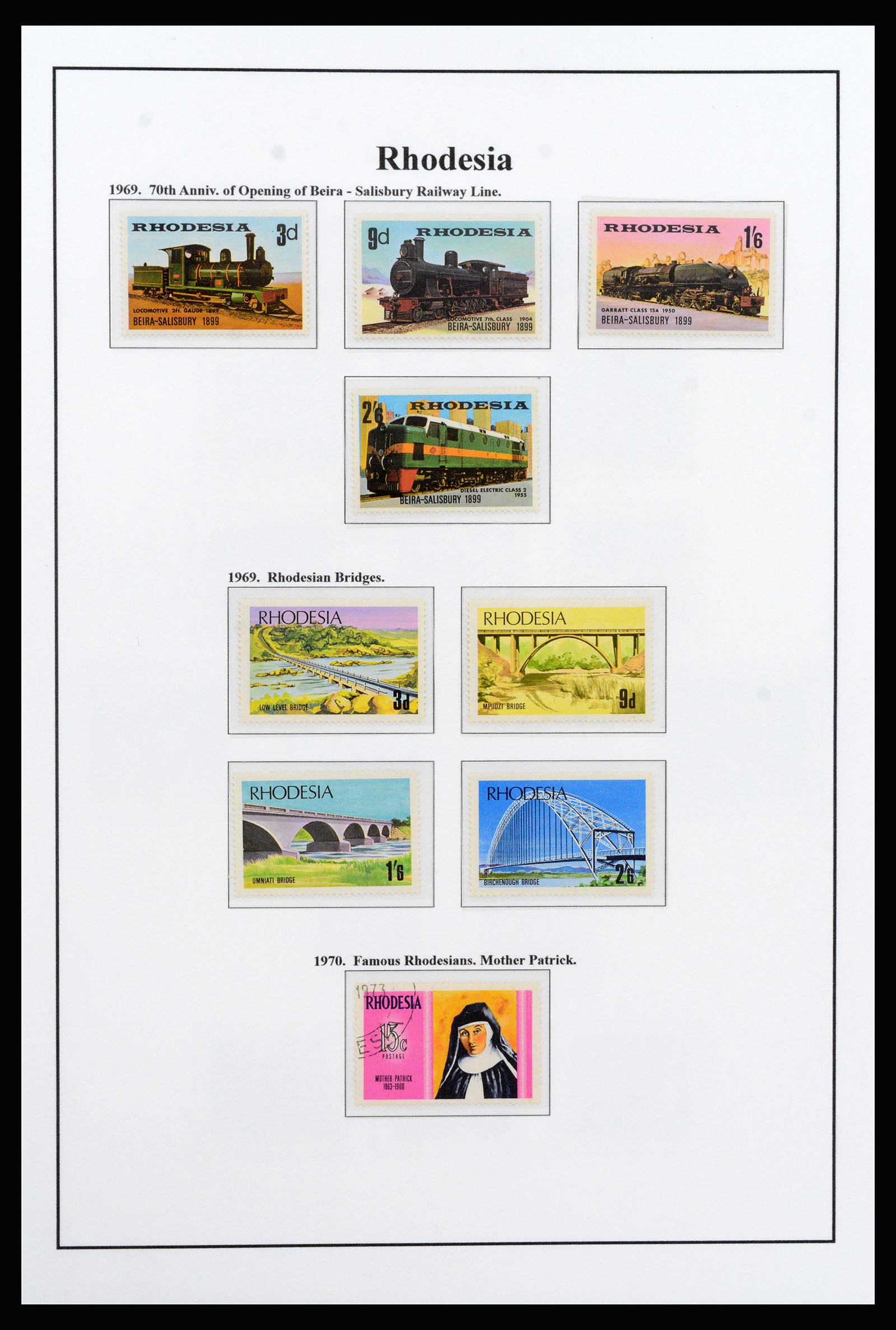 37245 030 - Postzegelverzameling 37245 Engelse koloniën 1885-1966.