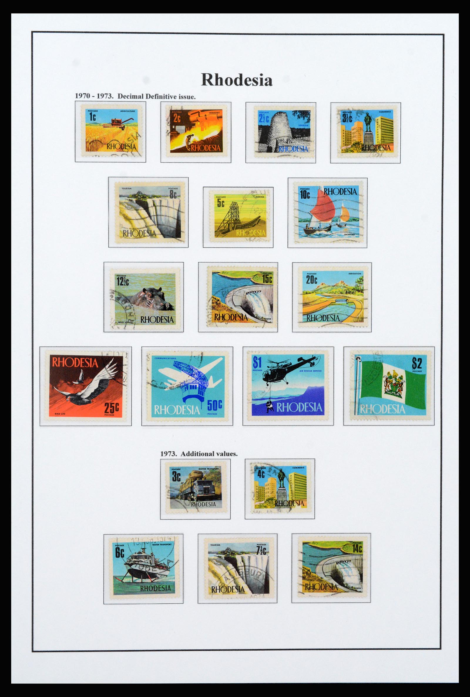 37245 031 - Postzegelverzameling 37245 Engelse koloniën 1885-1966.