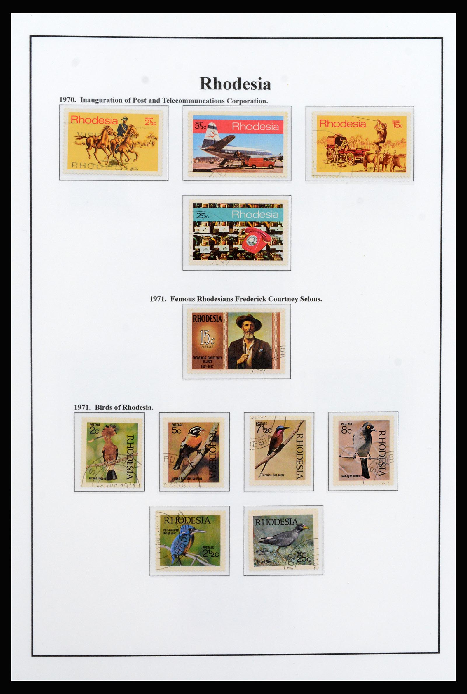 37245 032 - Postzegelverzameling 37245 Engelse koloniën 1885-1966.