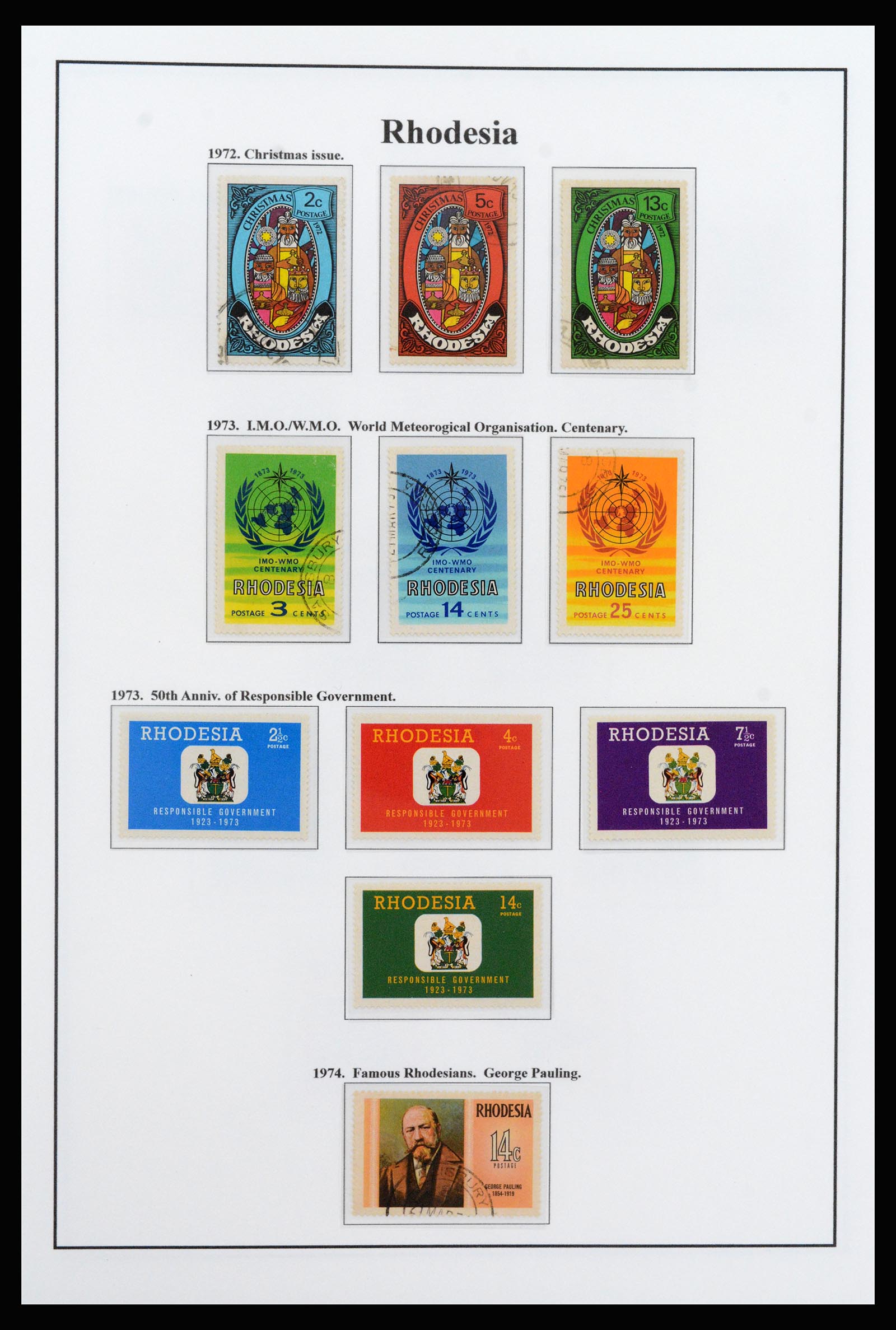37245 034 - Postzegelverzameling 37245 Engelse koloniën 1885-1966.