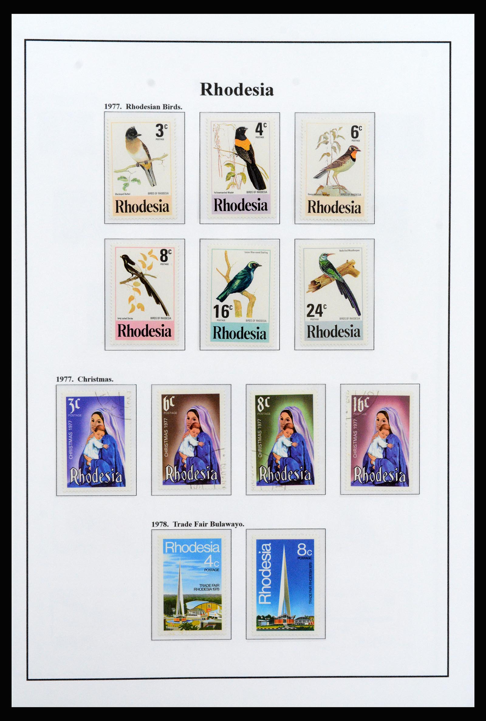 37245 039 - Postzegelverzameling 37245 Engelse koloniën 1885-1966.