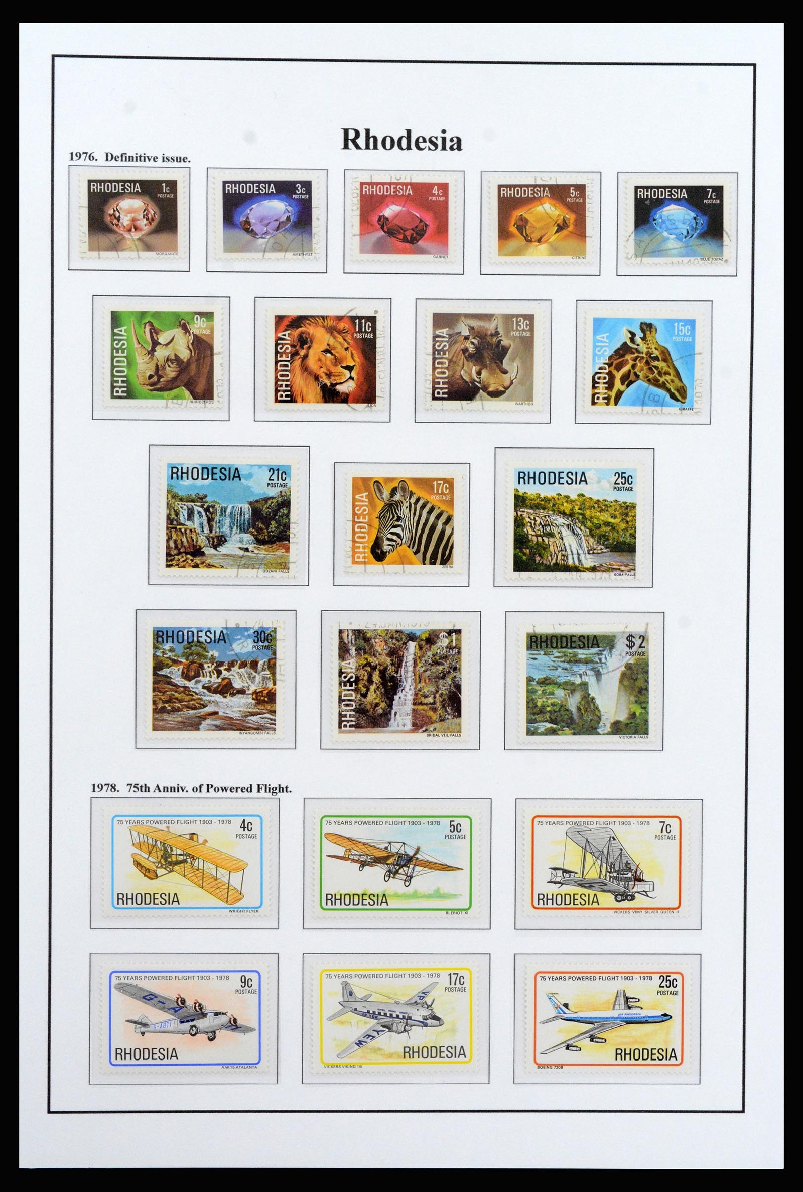37245 040 - Postzegelverzameling 37245 Engelse koloniën 1885-1966.