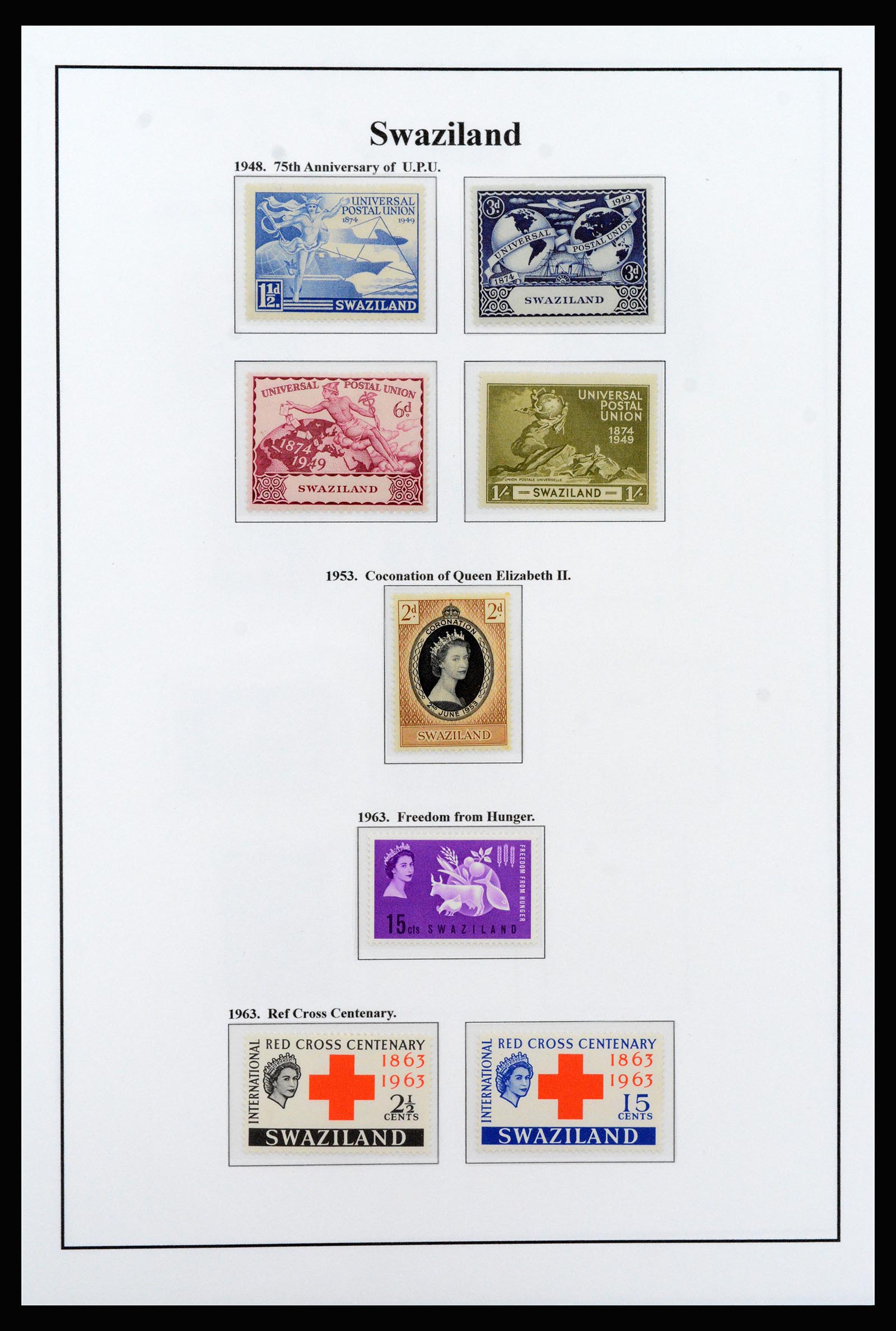 37245 045 - Postzegelverzameling 37245 Engelse koloniën 1885-1966.