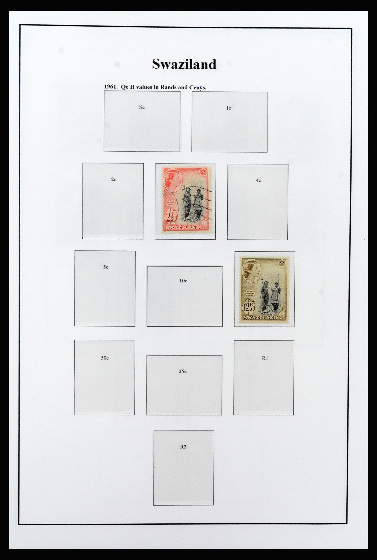37245 048 - Postzegelverzameling 37245 Engelse koloniën 1885-1966.