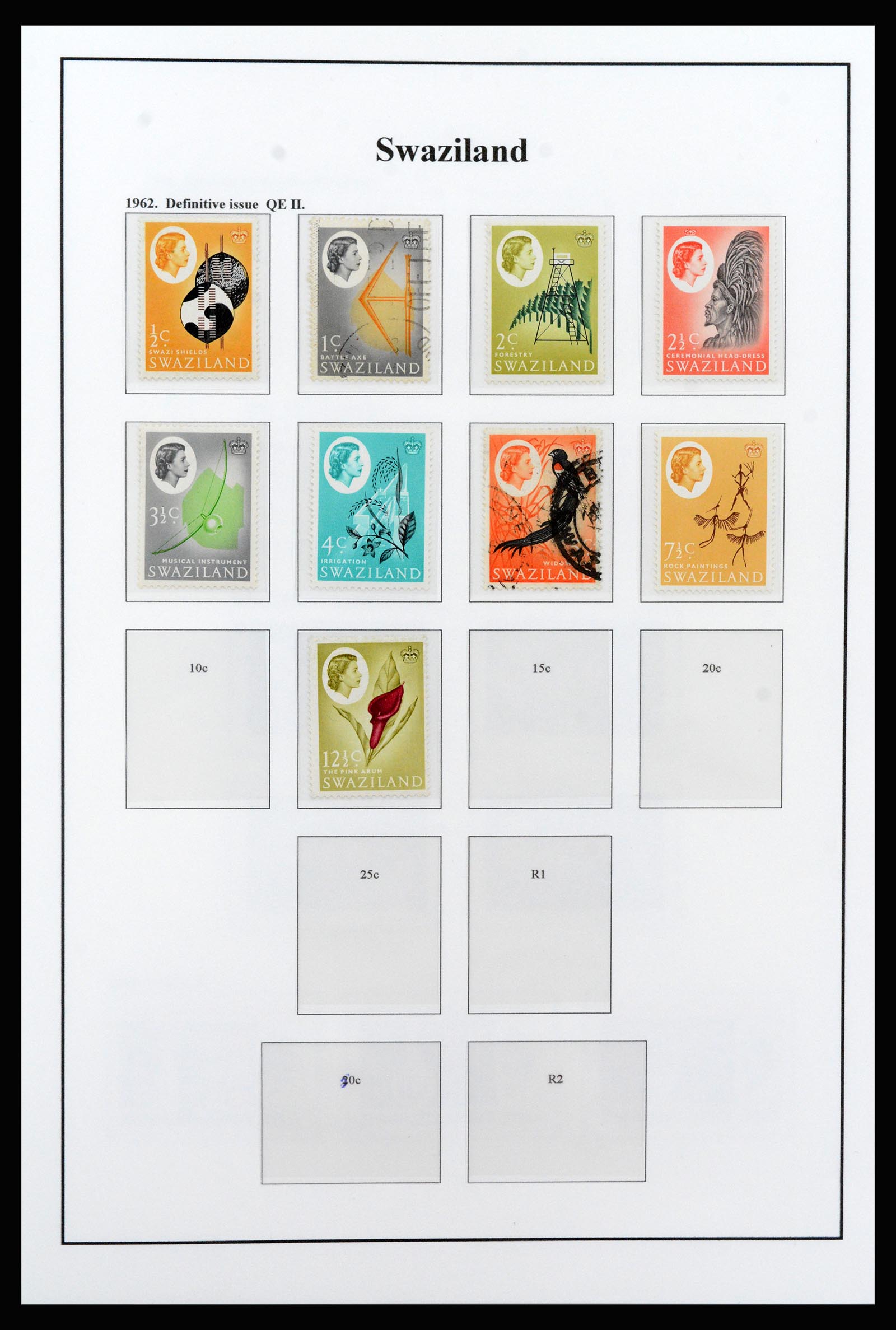 37245 049 - Postzegelverzameling 37245 Engelse koloniën 1885-1966.