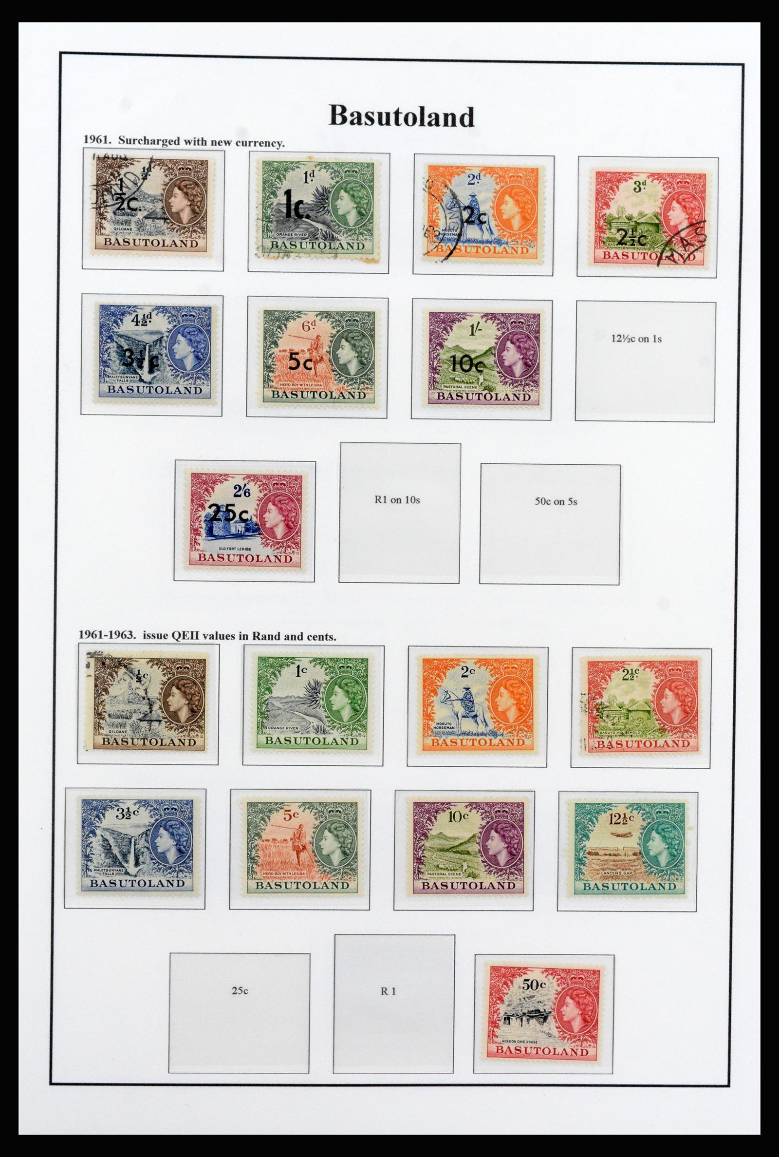 37245 057 - Postzegelverzameling 37245 Engelse koloniën 1885-1966.