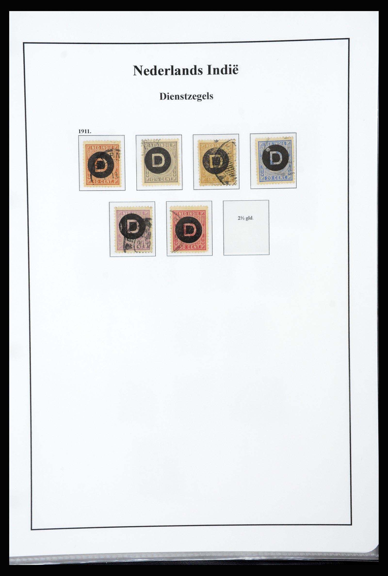 37247 034 - Stamp collection 37247 Dutch east Indies 1864-1949.