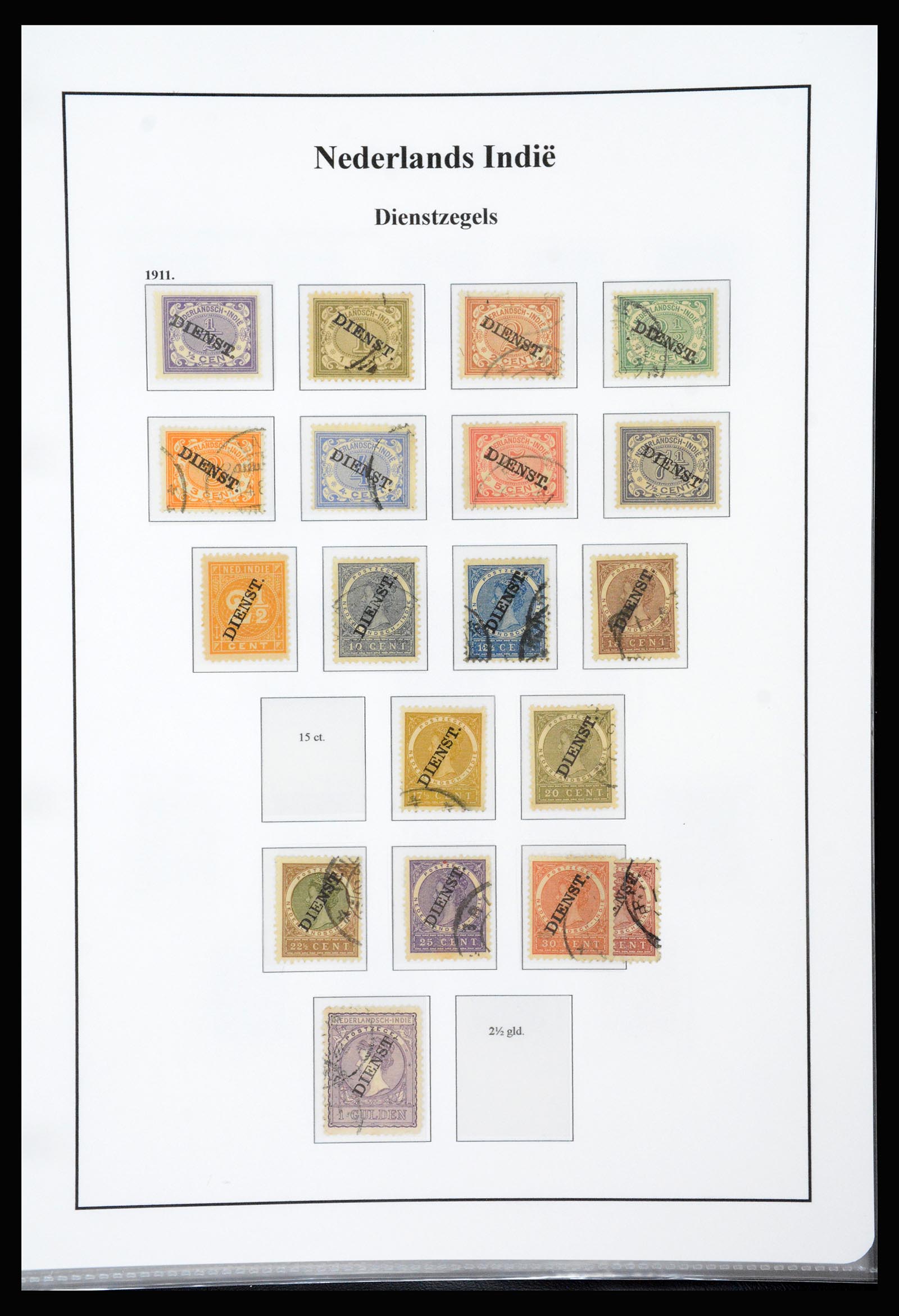 37247 035 - Postzegelverzameling 37247 Nederlands Indië 1864-1949.