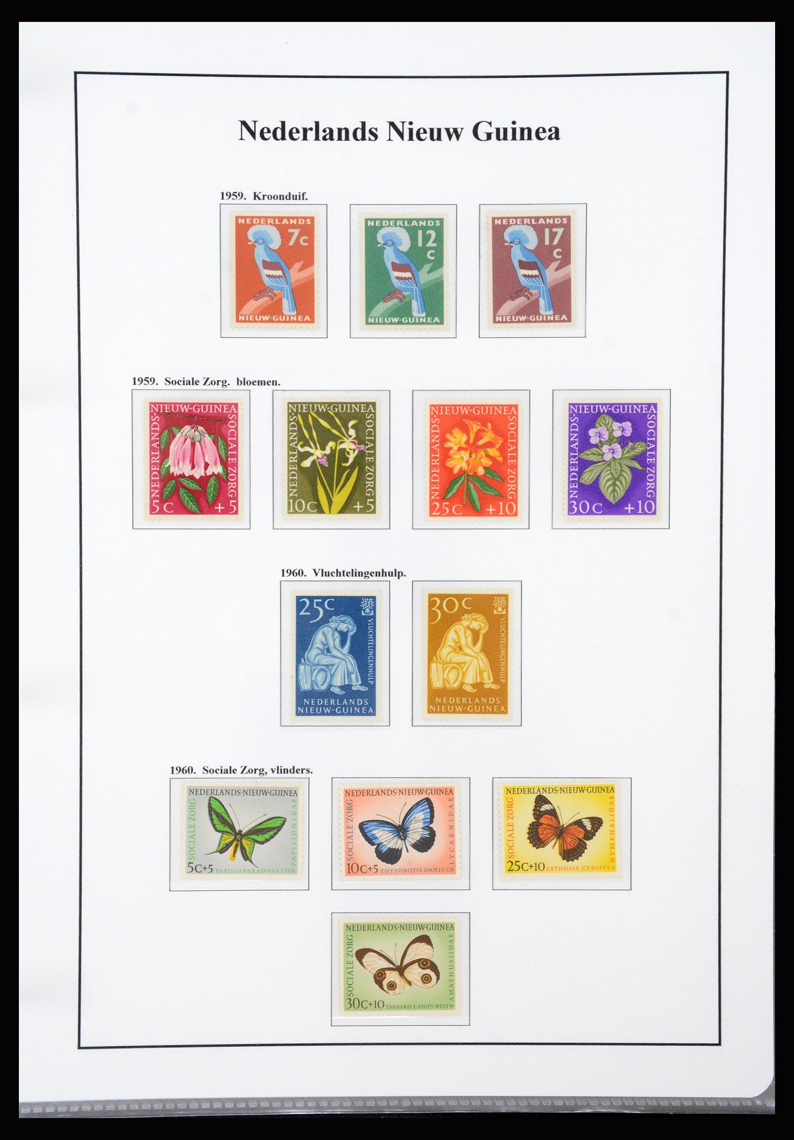 37247 042 - Postzegelverzameling 37247 Nederlands Indië 1864-1949.