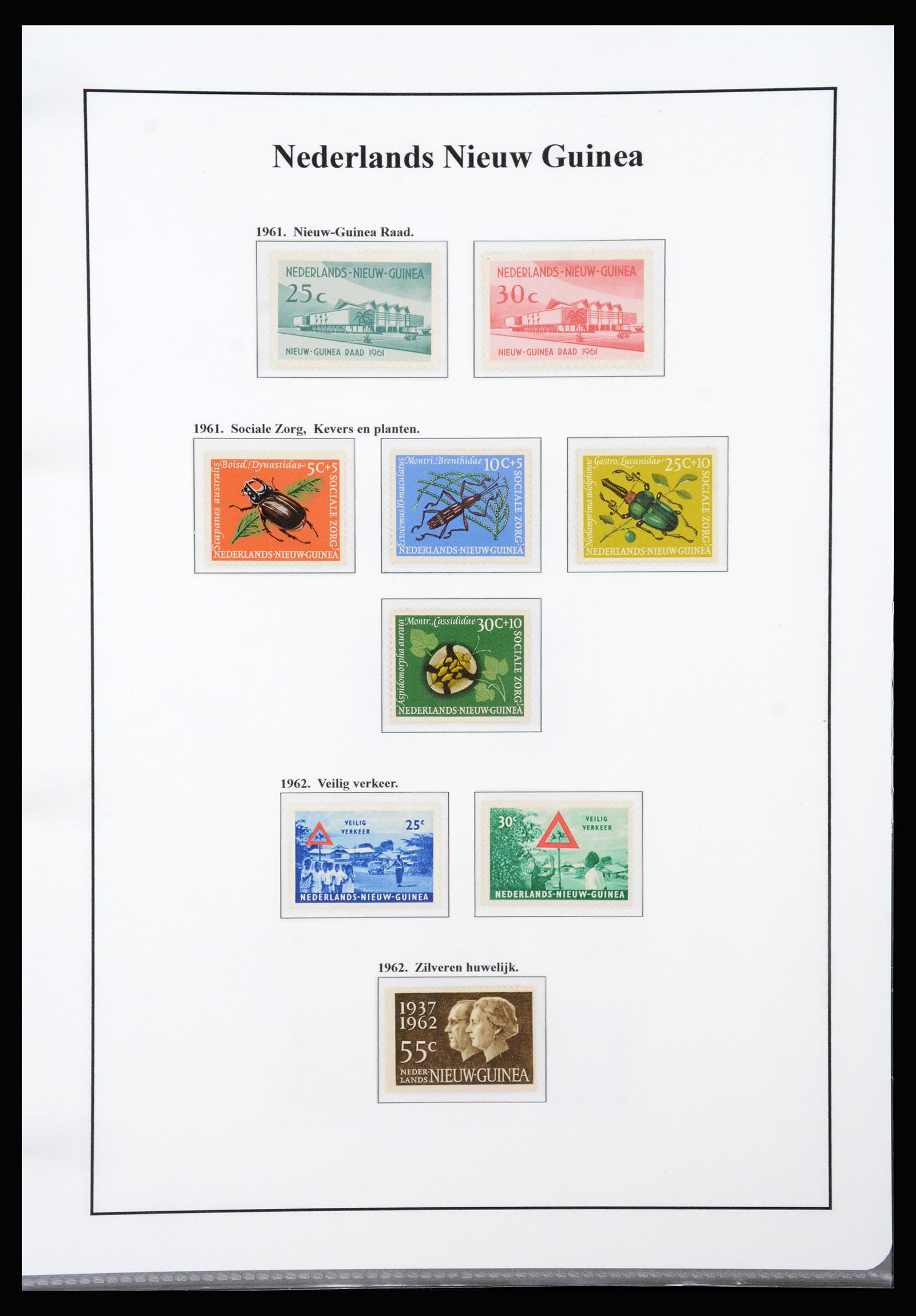 37247 043 - Postzegelverzameling 37247 Nederlands Indië 1864-1949.