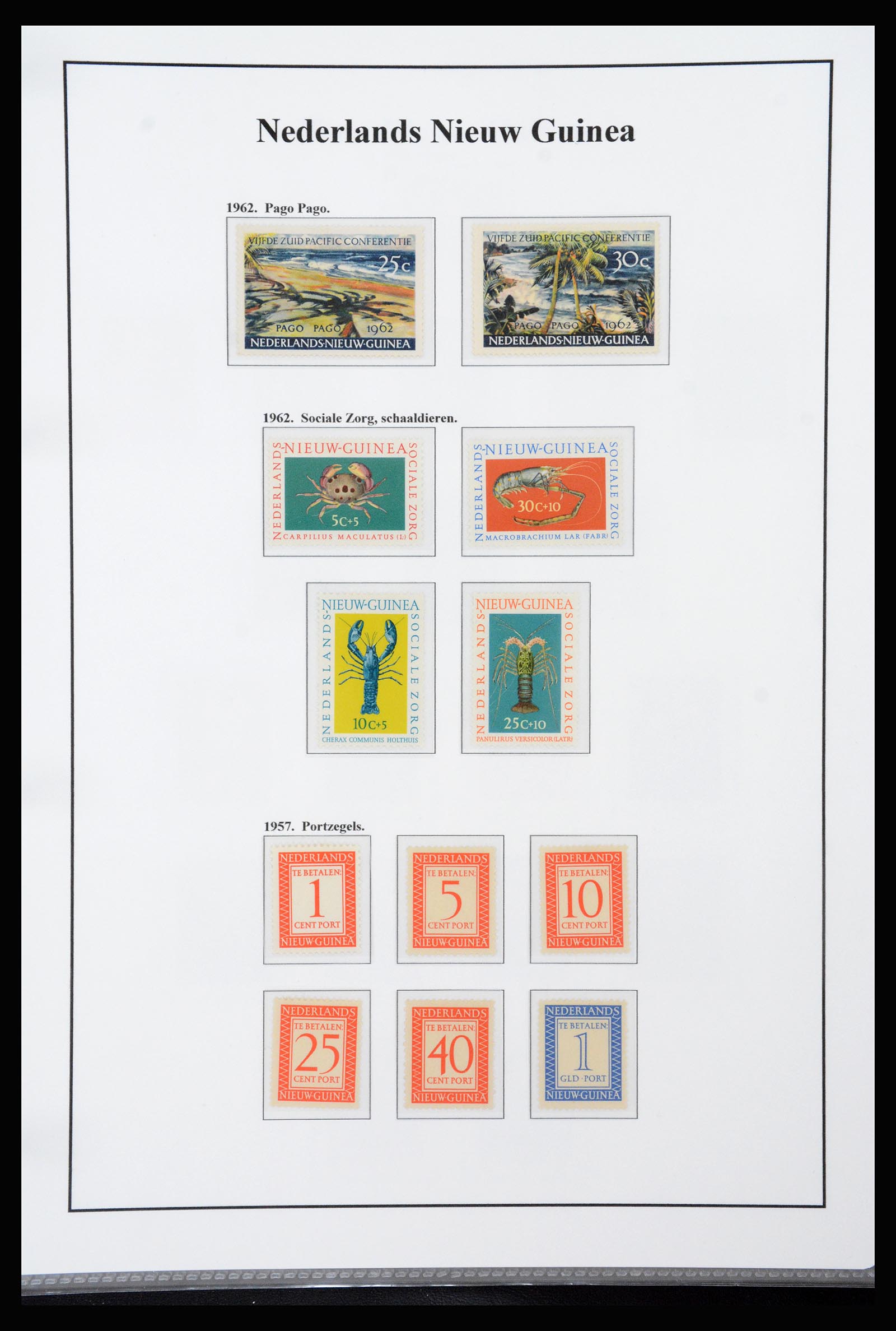 37247 044 - Postzegelverzameling 37247 Nederlands Indië 1864-1949.