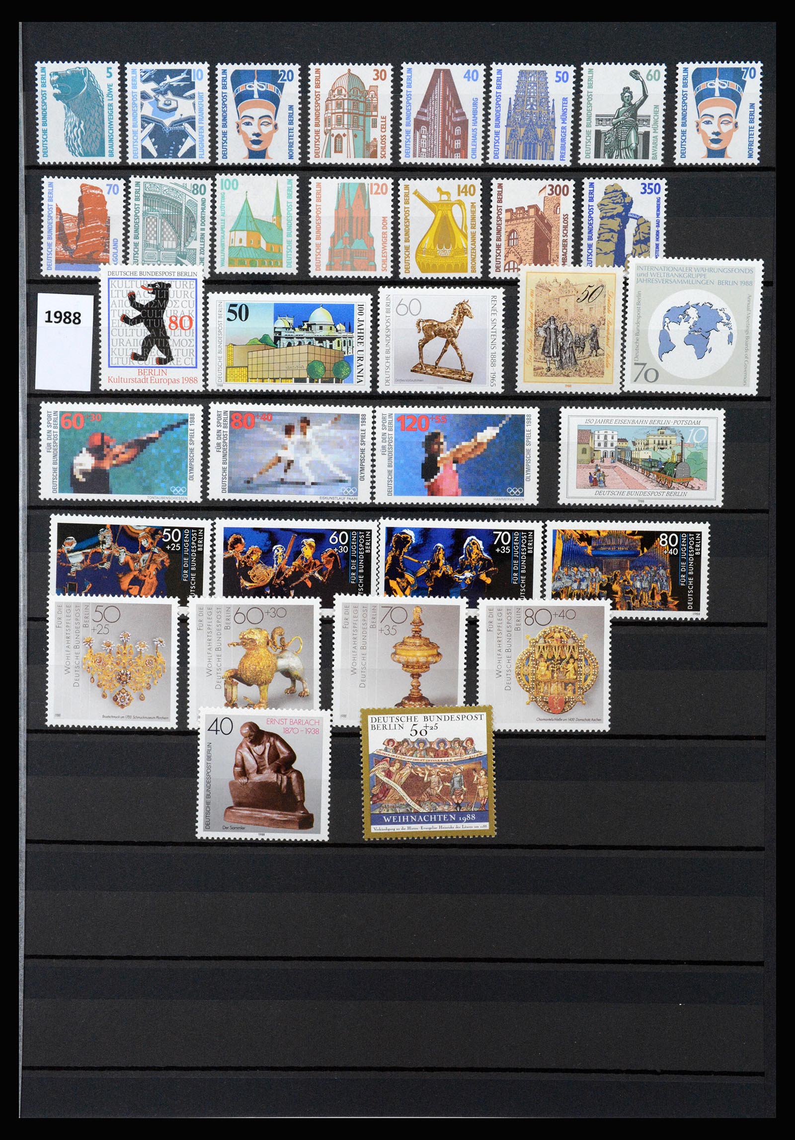 37248 034 - Postzegelverzameling 37248 Engeland perfins George VI 1936-1952.