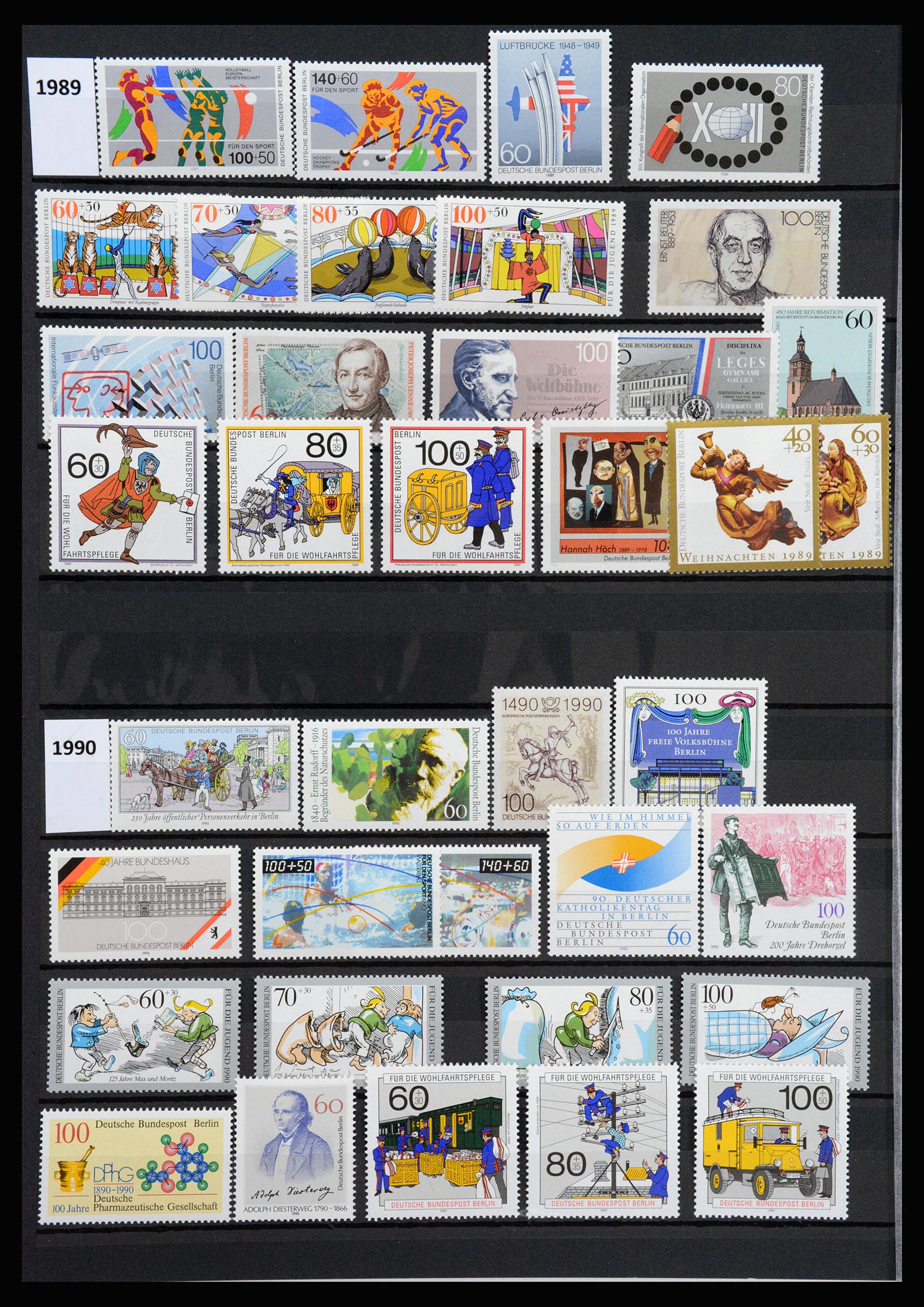 37248 035 - Postzegelverzameling 37248 Engeland perfins George VI 1936-1952.