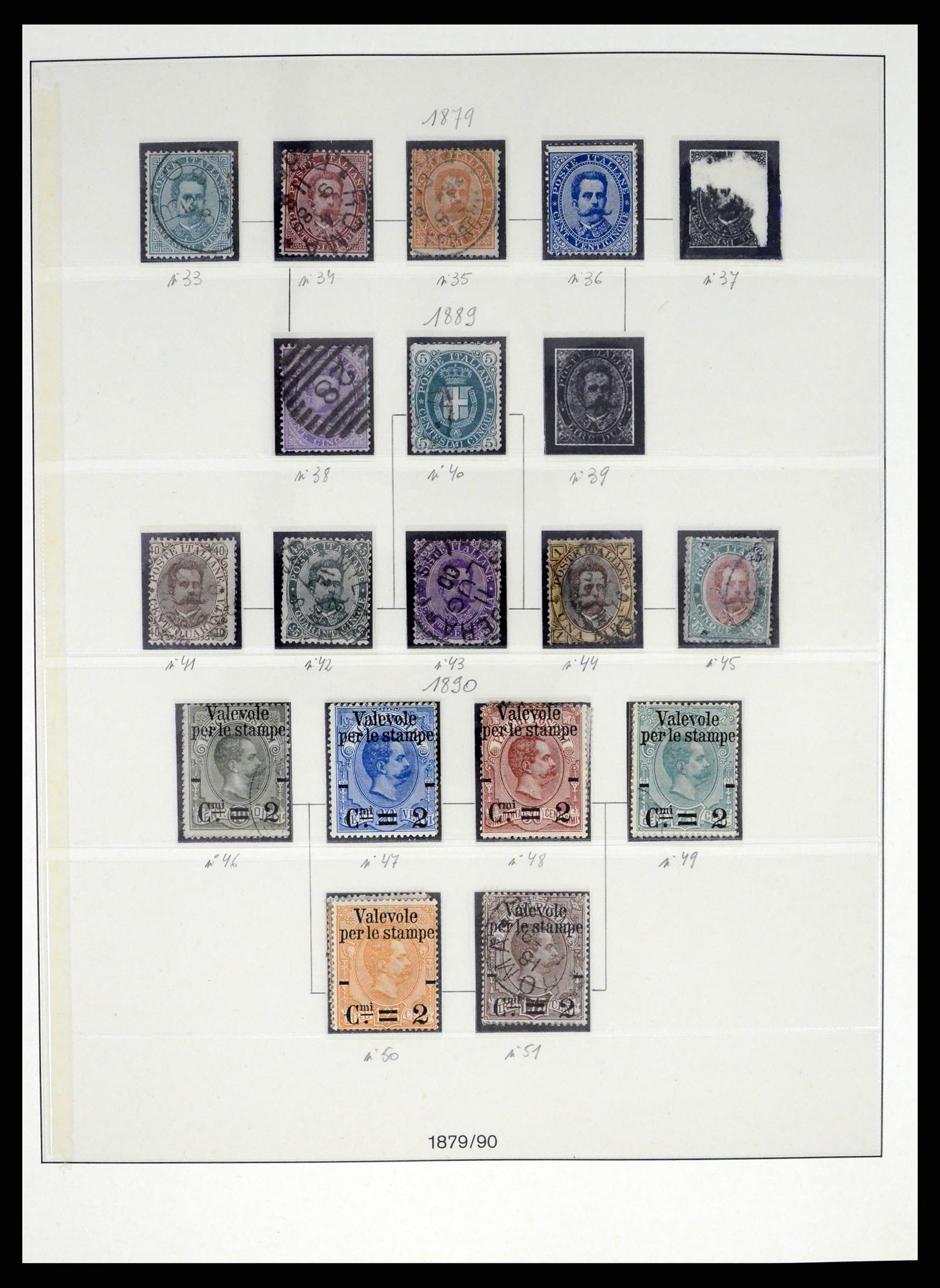 37250 005 - Postzegelverzameling 37250 Italië 1862-1961.