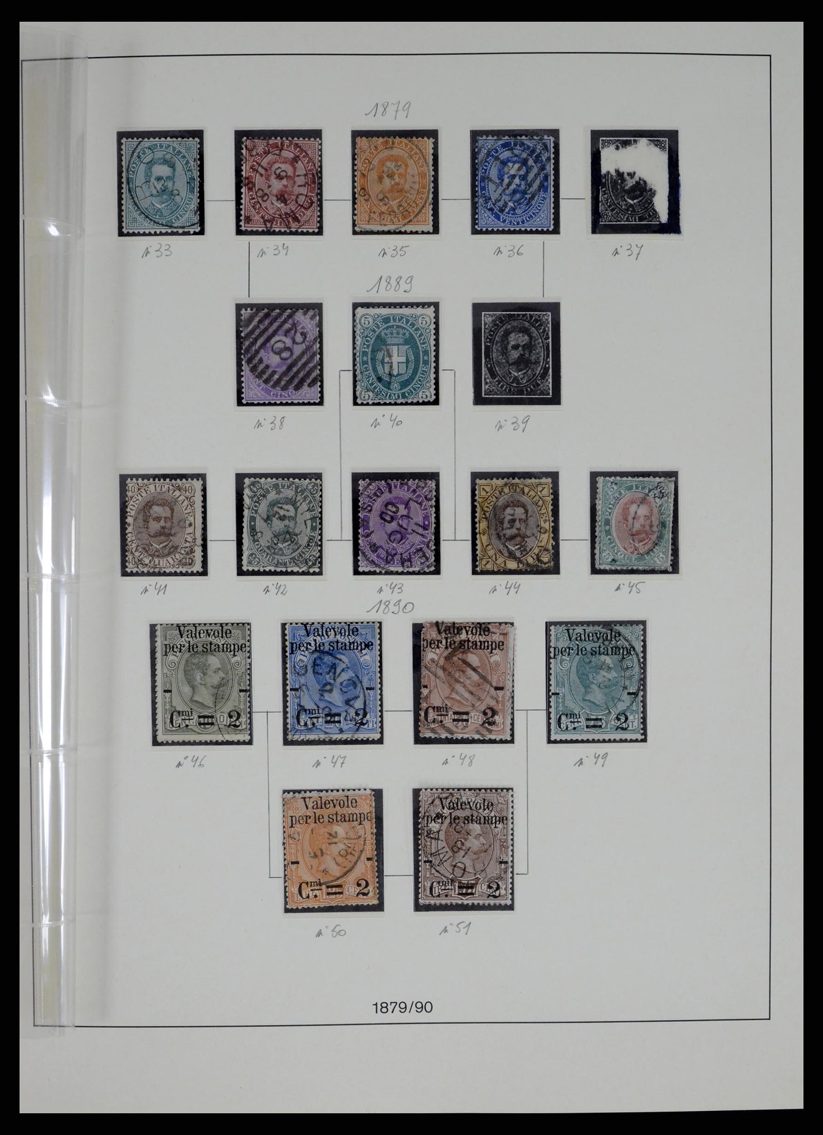 37250 006 - Postzegelverzameling 37250 Italië 1862-1961.