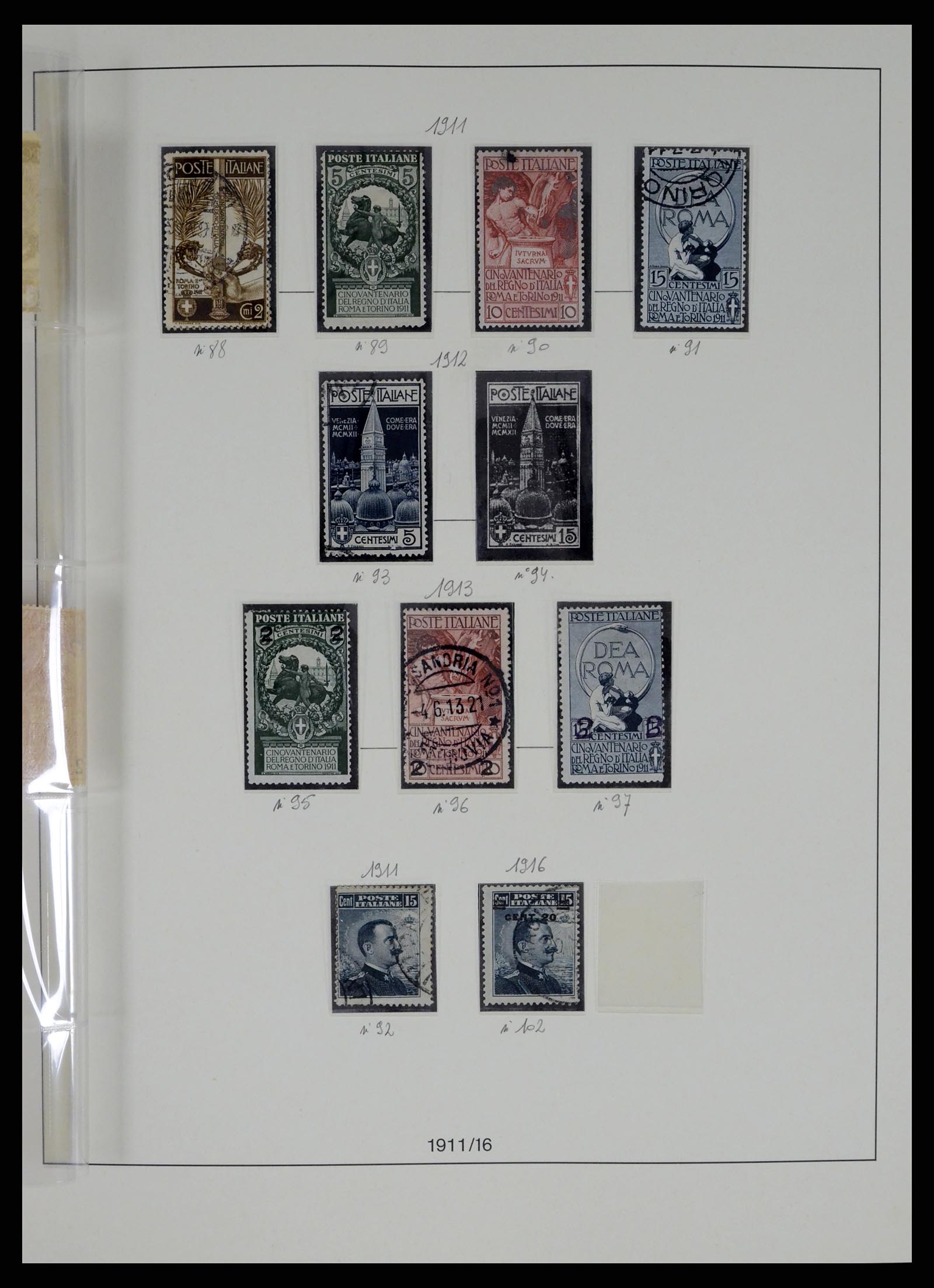 37250 011 - Postzegelverzameling 37250 Italië 1862-1961.