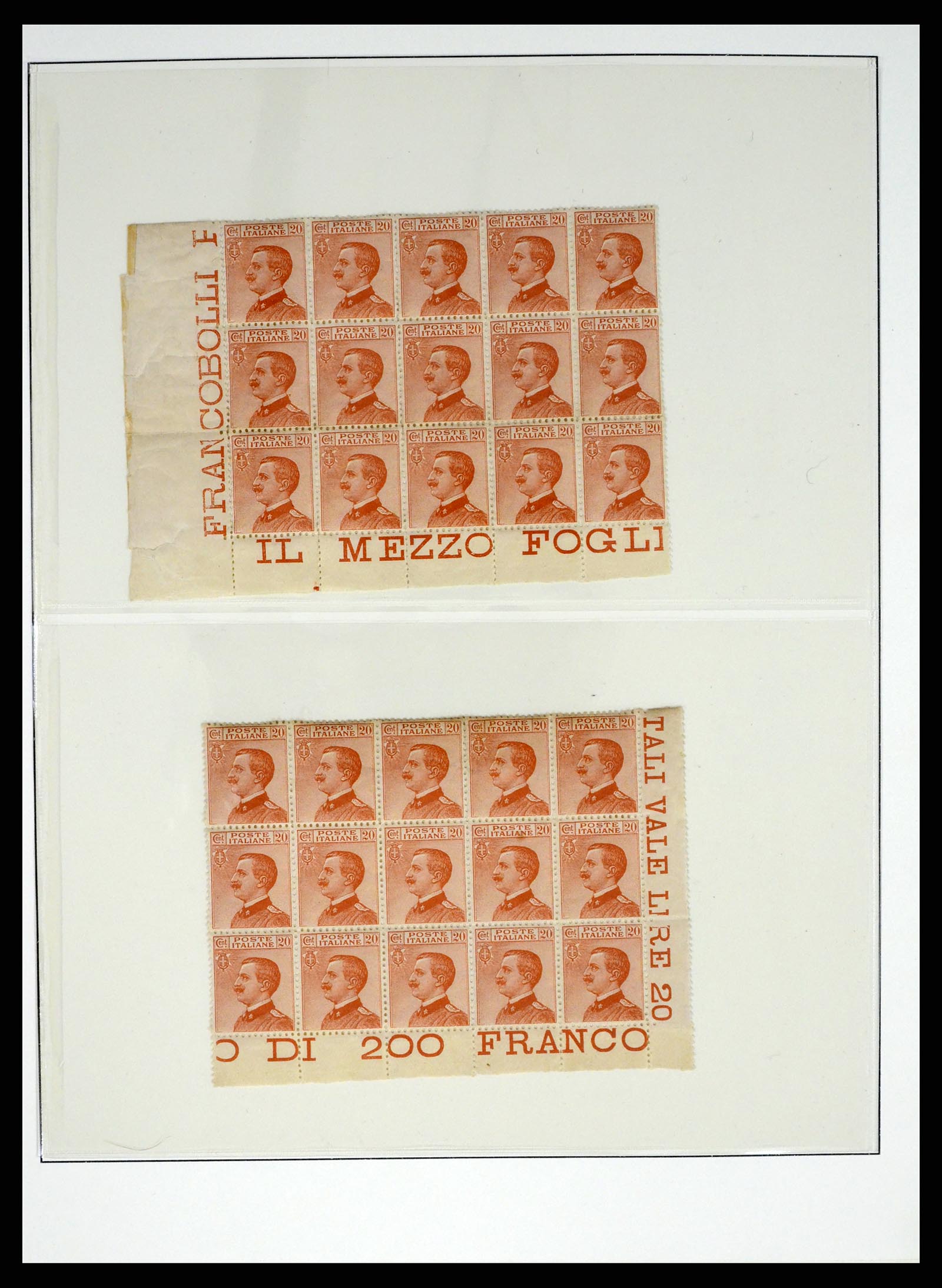 37250 017 - Postzegelverzameling 37250 Italië 1862-1961.
